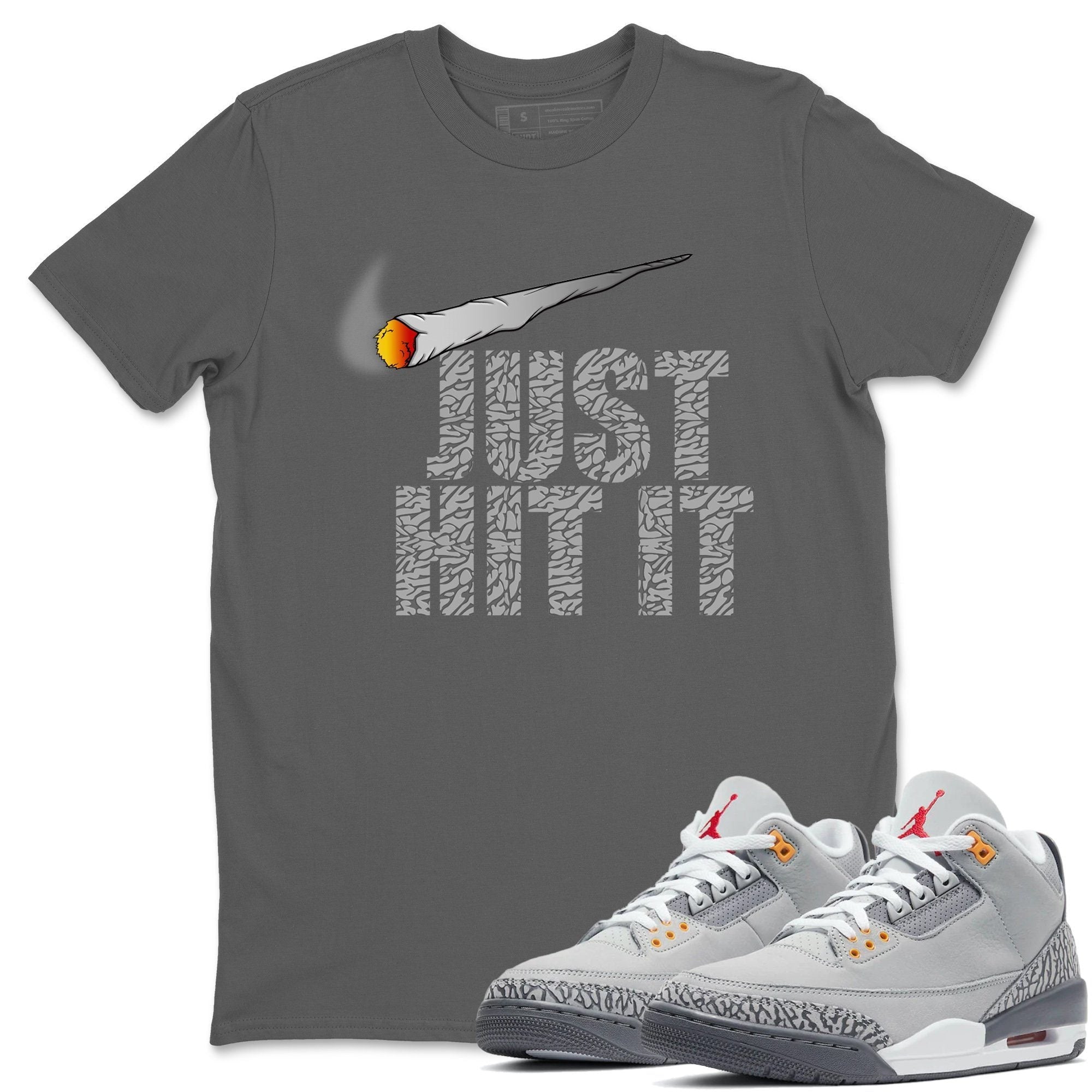 Just Hit It Unisex Tops - Air Jordan 3 Cool Grey