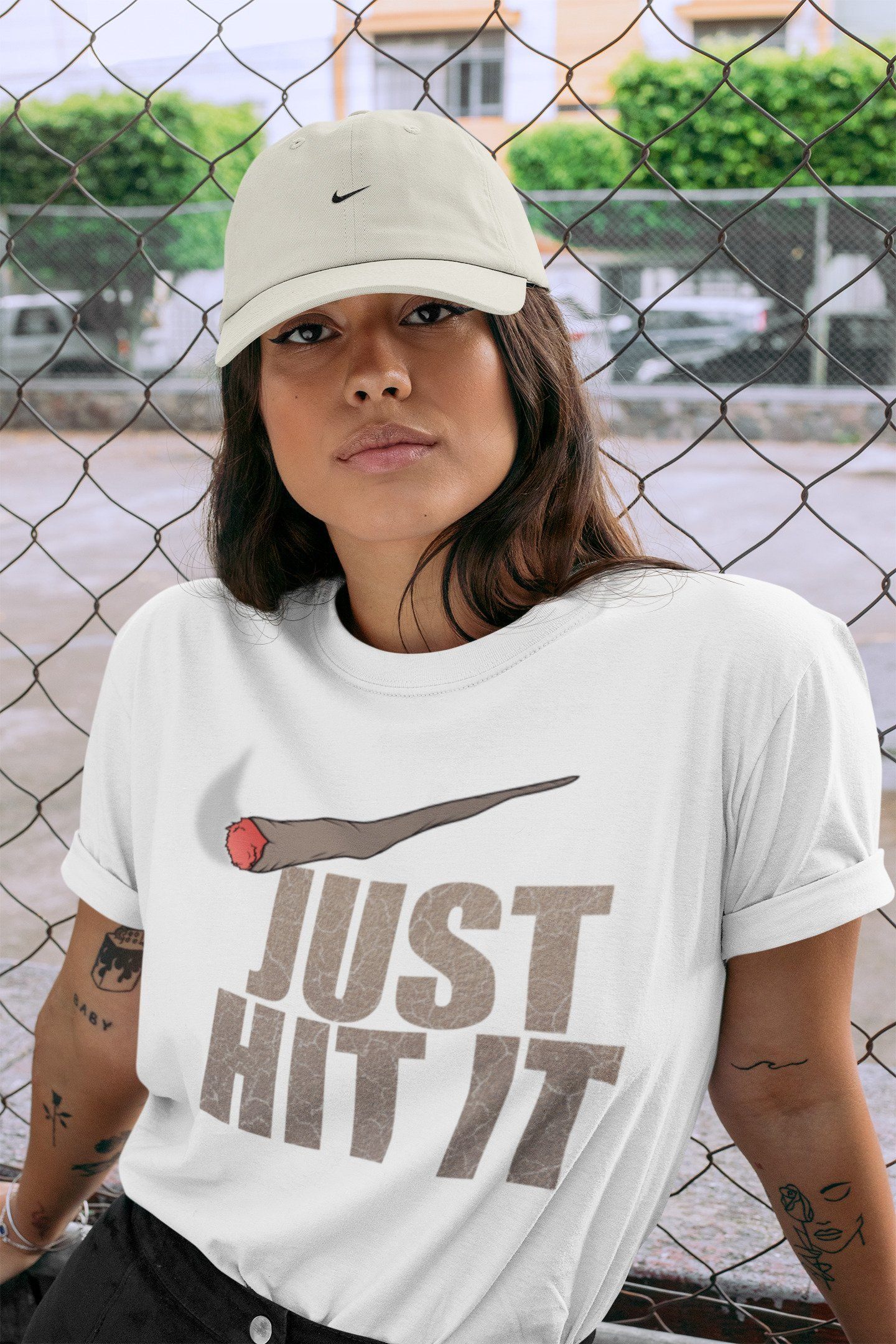 Just Hit It Unisex Tops - Air Jordan 4 Taupe Haze