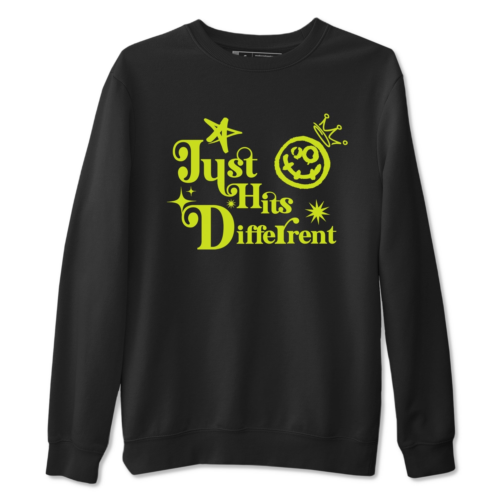 Just Hits Different snkmatch Tees - Air Foamposite One Black Volt