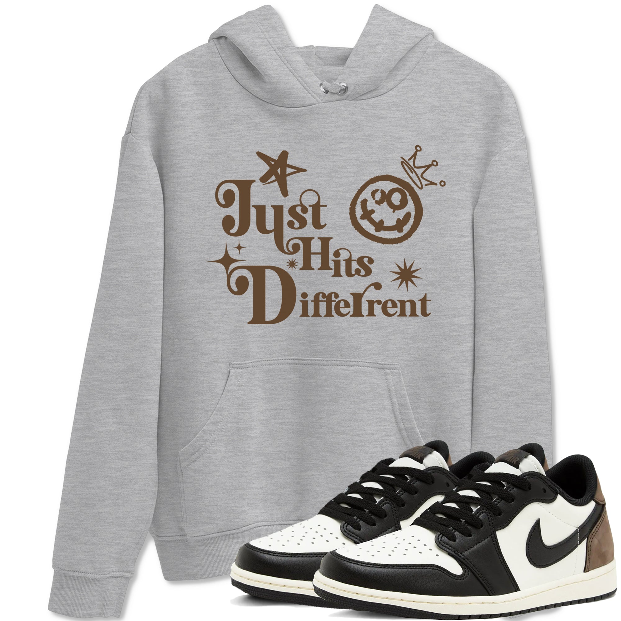 Just Hits Different snkmatch Tees - Air Jordan 1 Mocha
