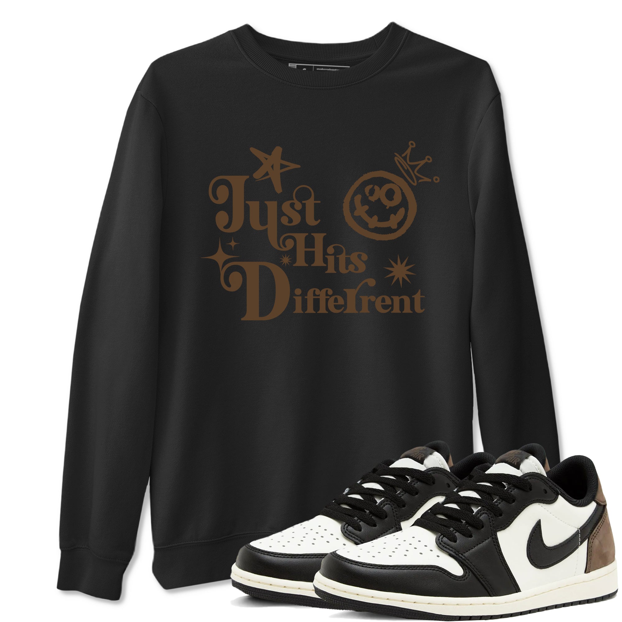 Just Hits Different snkmatch Tees - Air Jordan 1 Mocha