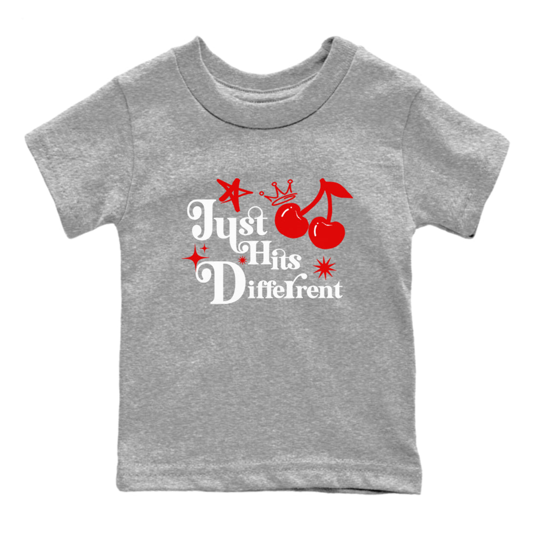 Just Hits Different snkmatch Tees Kids - Air Jordan 11 Cherry