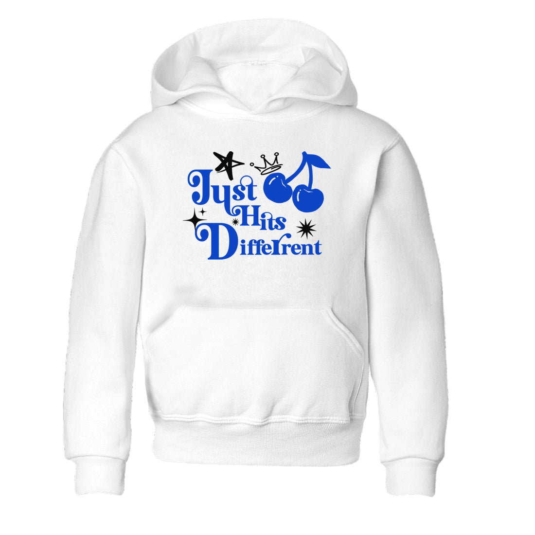 Just Hits Different snkmatch Tees Kids - Air Jordan 12 Blueberry