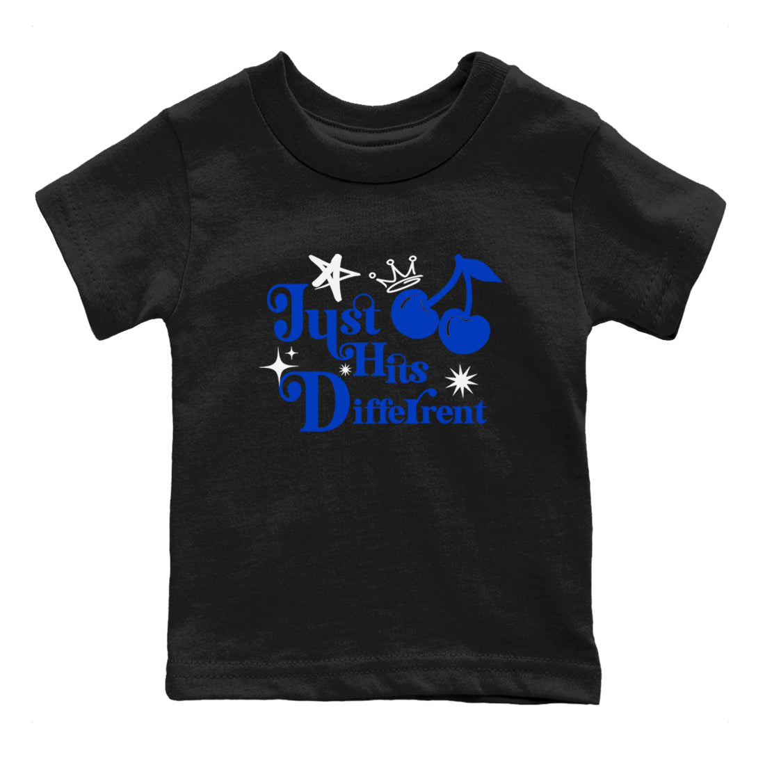 Just Hits Different snkmatch Tees Kids - Air Jordan 12 Blueberry