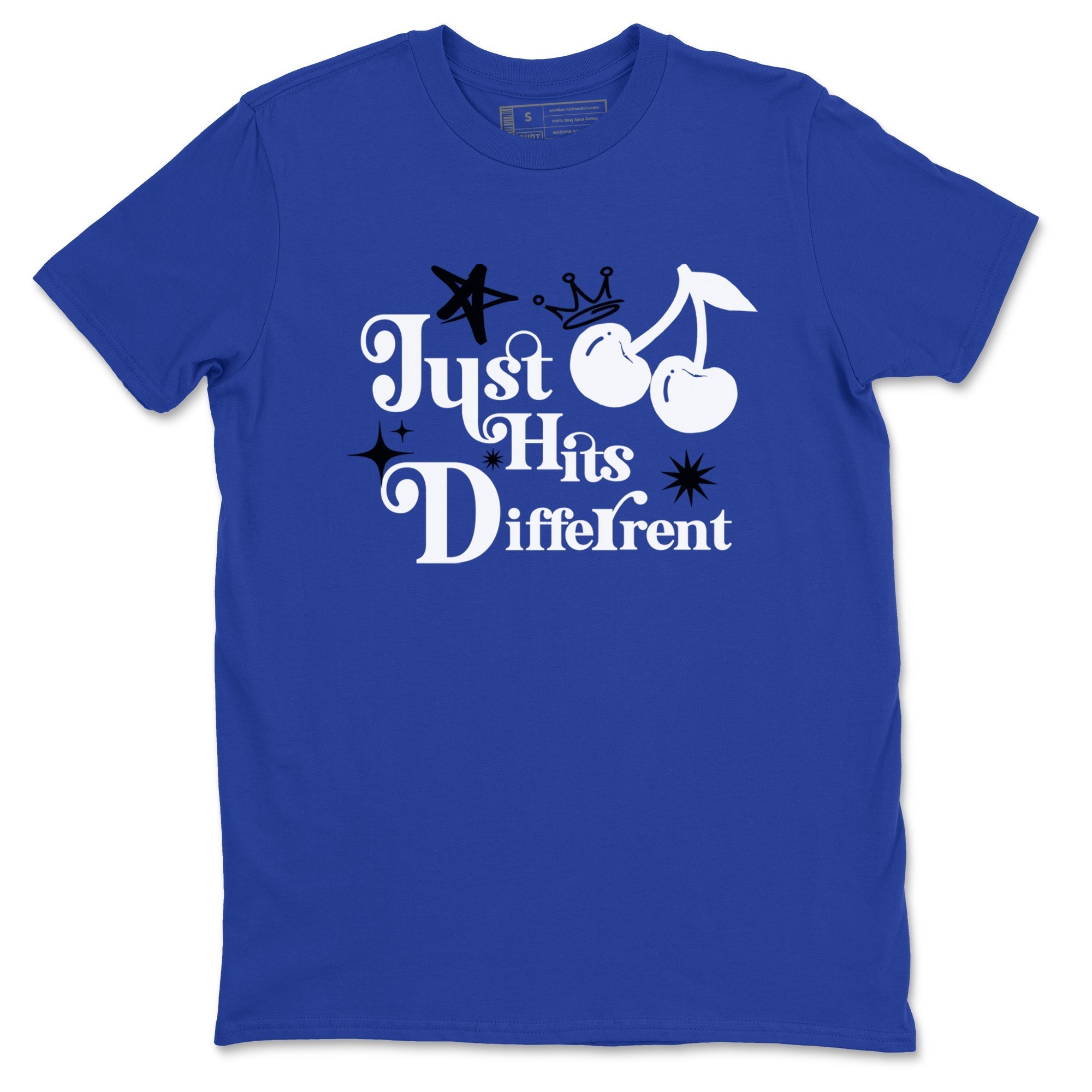 Just Hits Different snkmatch Tees - Air Jordan 12 Blueberry