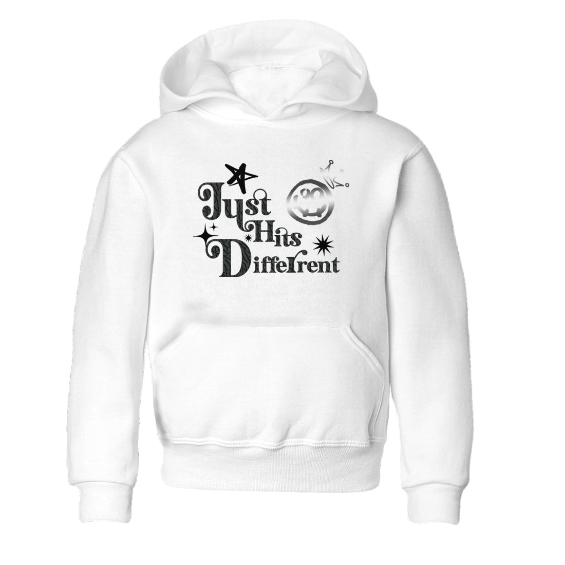 Just Hits Different snkmatch Tees Kids - Air Jordan 3 Black Cat