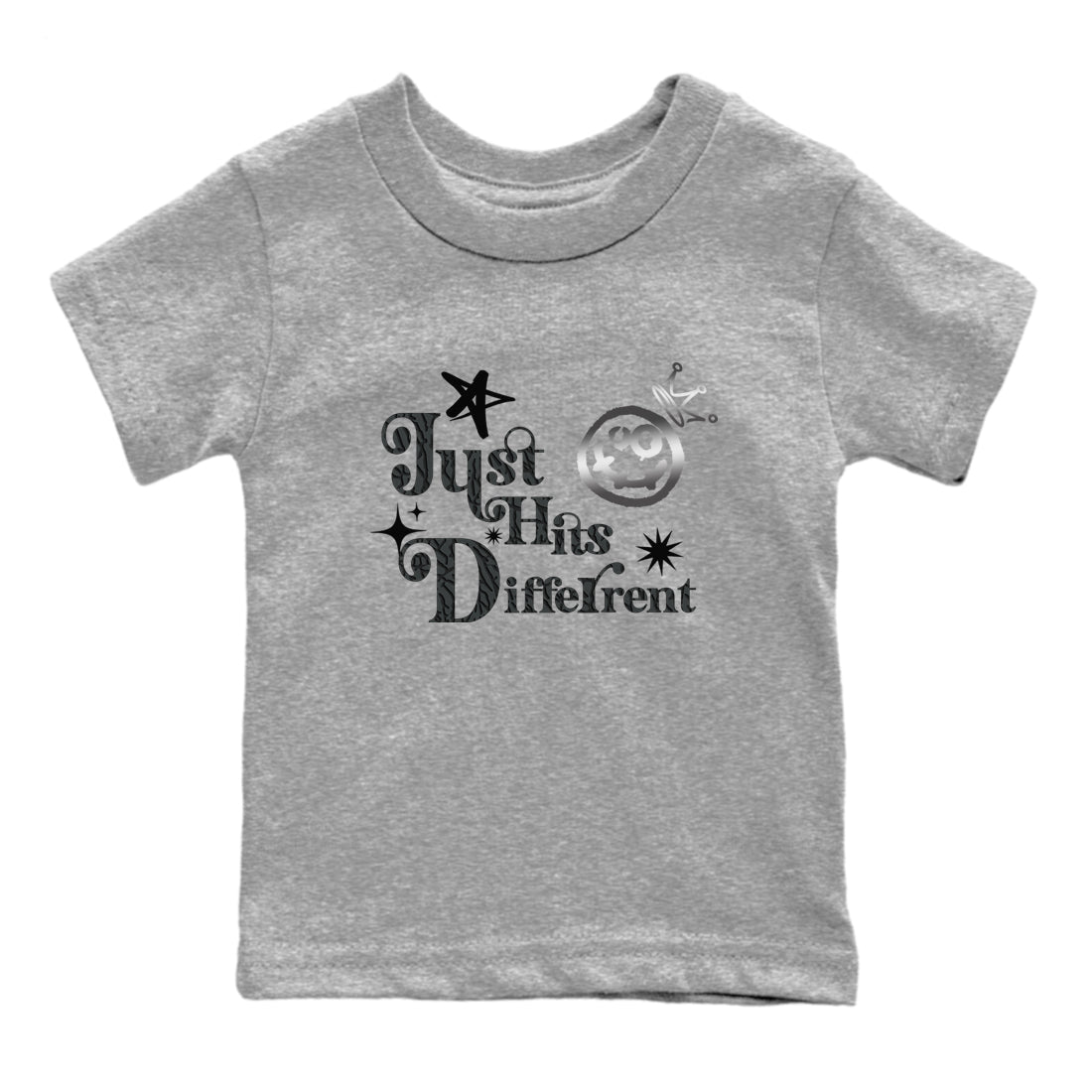 Just Hits Different snkmatch Tees Kids - Air Jordan 3 Black Cat