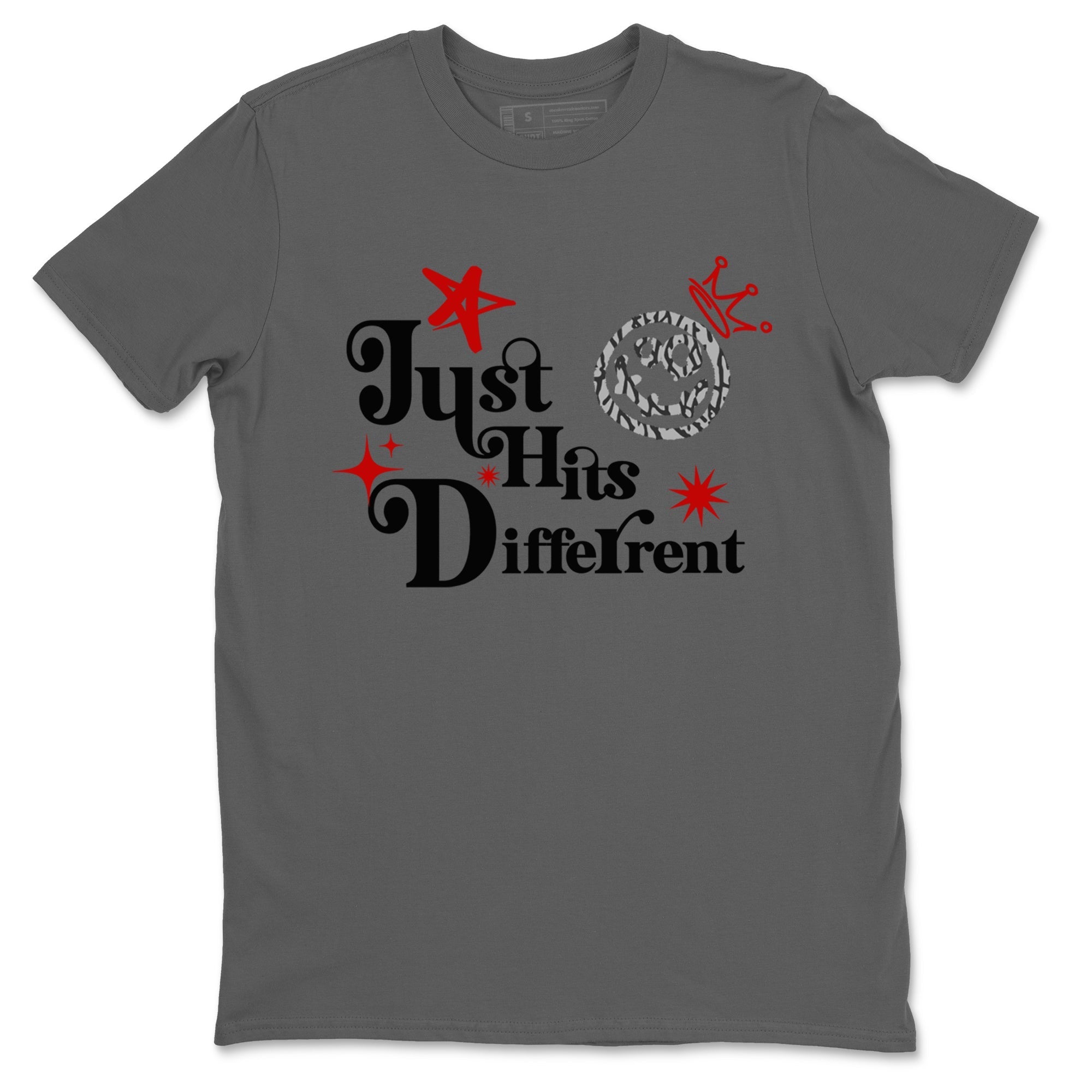 Just Hits Different snkmatch Tees - Air Jordan 3 Black Cement