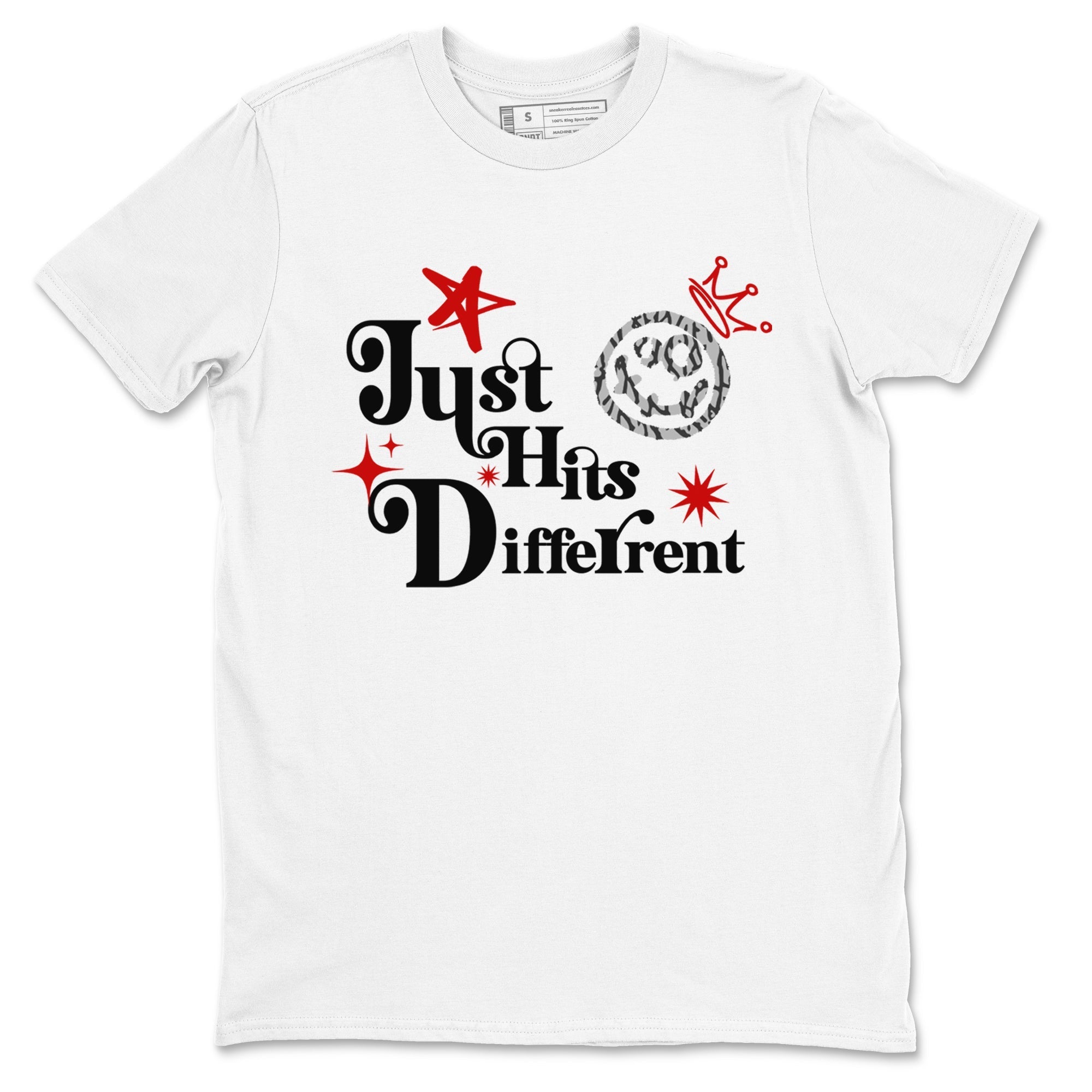 Just Hits Different snkmatch Tees - Air Jordan 3 Black Cement