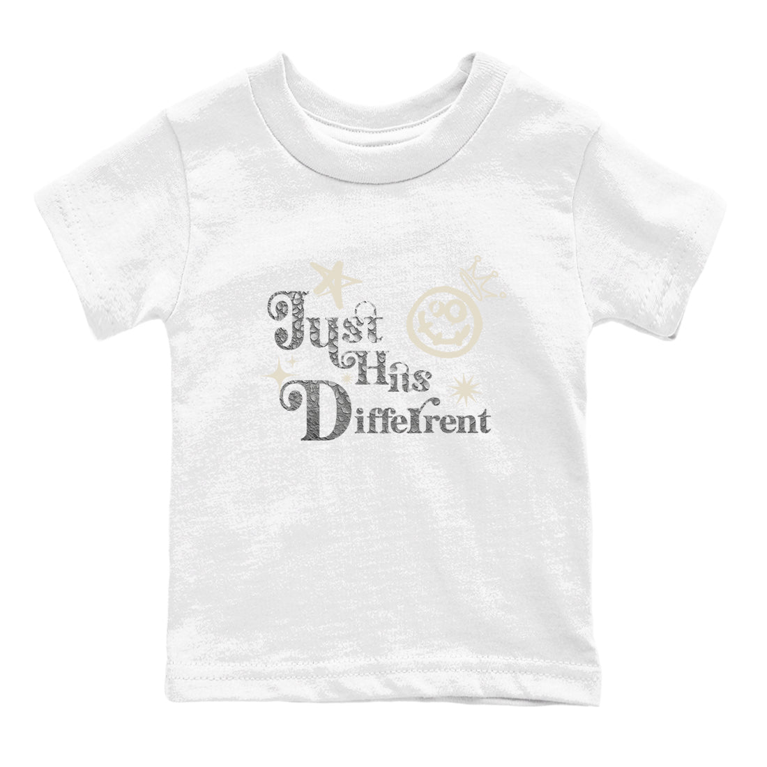 Just Hits Different snkmatch Tees Kids - Air Jordan 3 Sail and Cement Grey