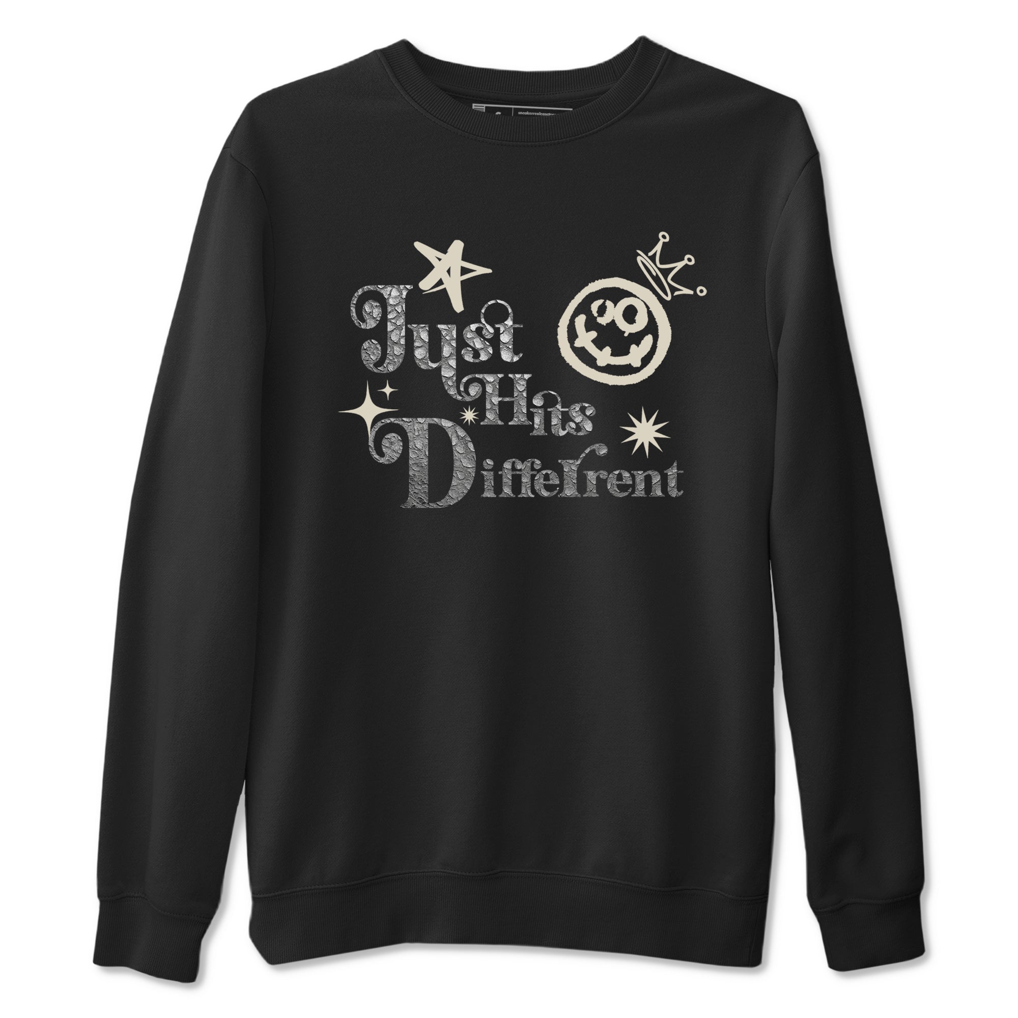 Just Hits Different snkmatch Tees - Air Jordan 3 Sail and Cement Grey
