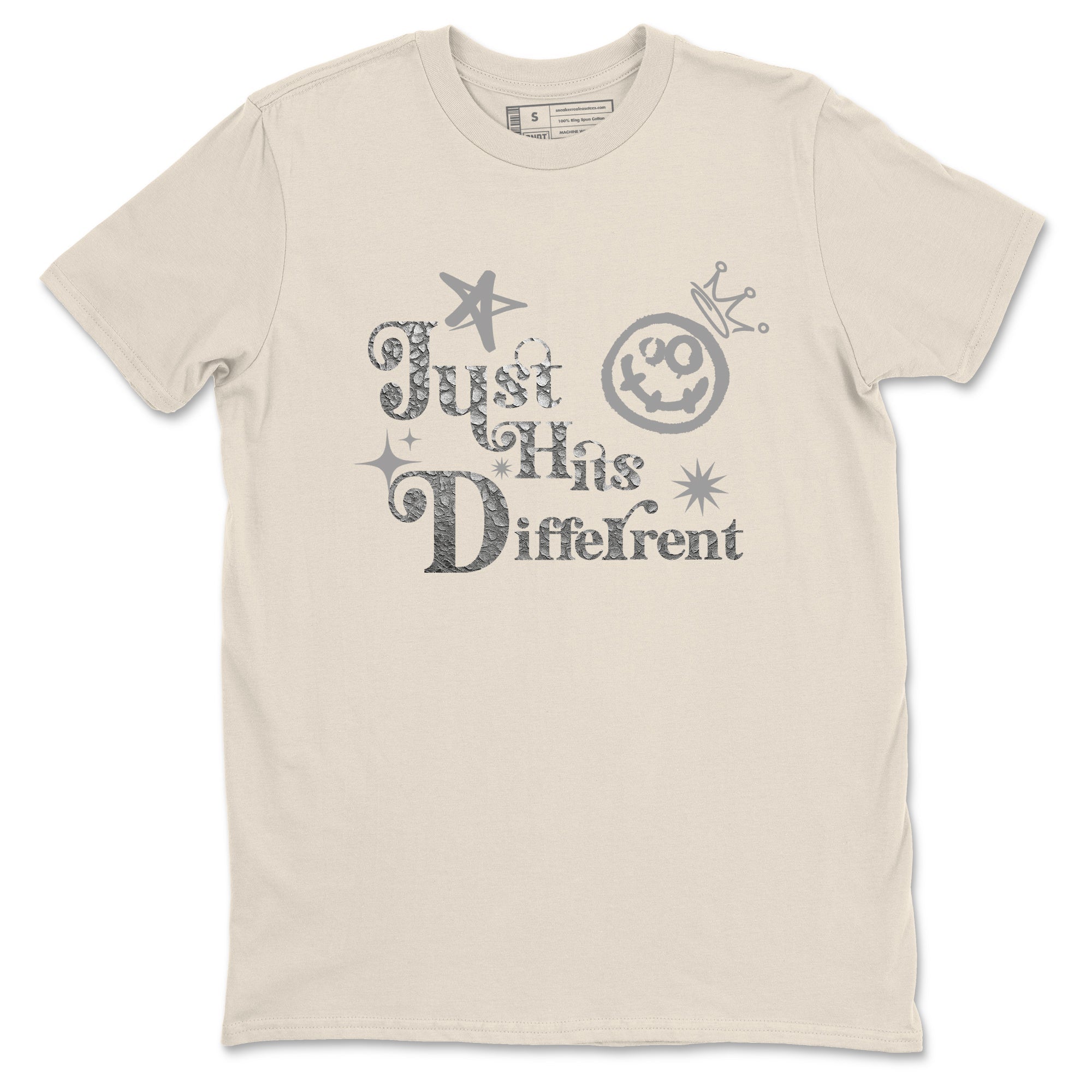 Just Hits Different snkmatch Tees - Air Jordan 3 Sail and Cement Grey