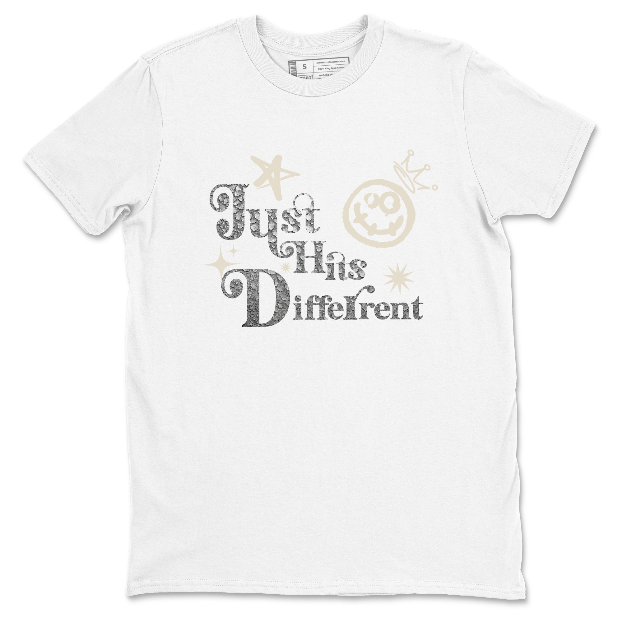 Just Hits Different snkmatch Tees - Air Jordan 3 Sail and Cement Grey