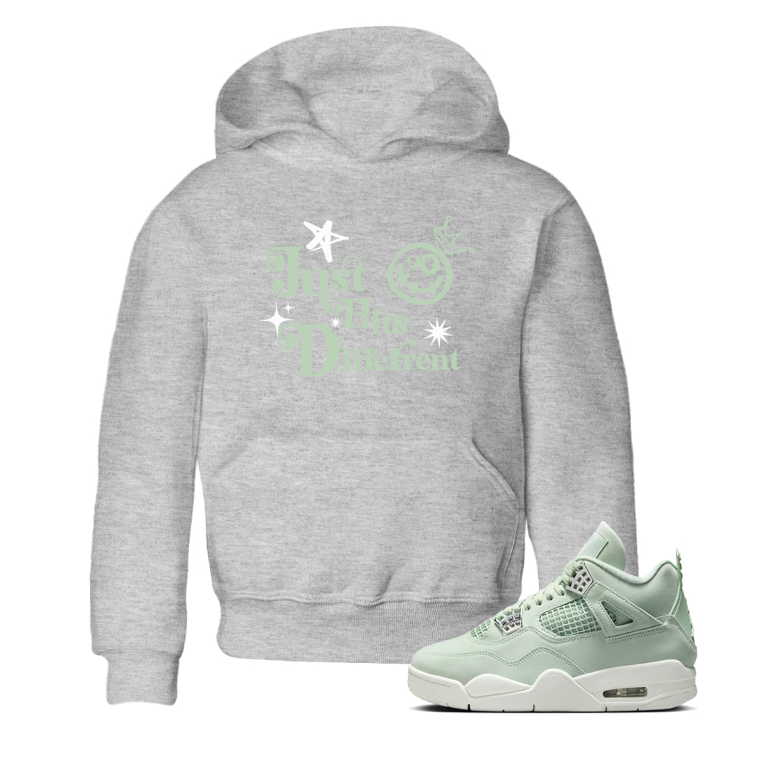 Just Hits Different snkmatch Tees Kids - Air Jordan 4 Abundance