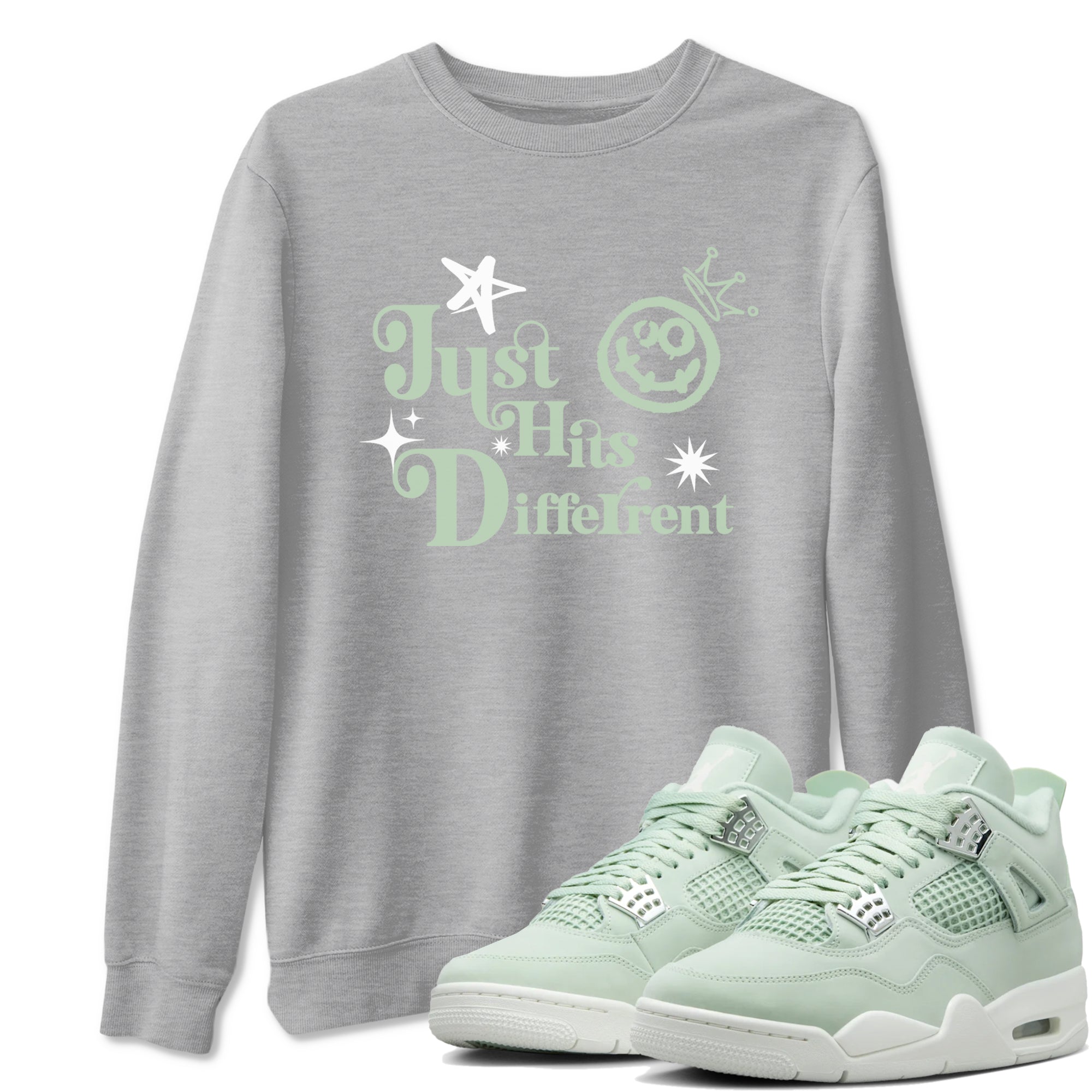 Just Hits Different snkmatch Tees - Air Jordan 4 Abundance