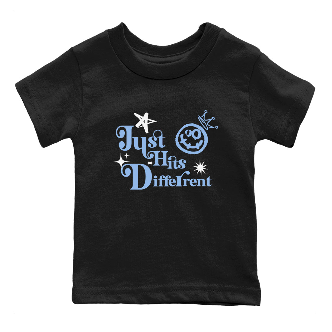 Just Hits Different snkmatch Tees Kids - Air Jordan 4 Aluminum