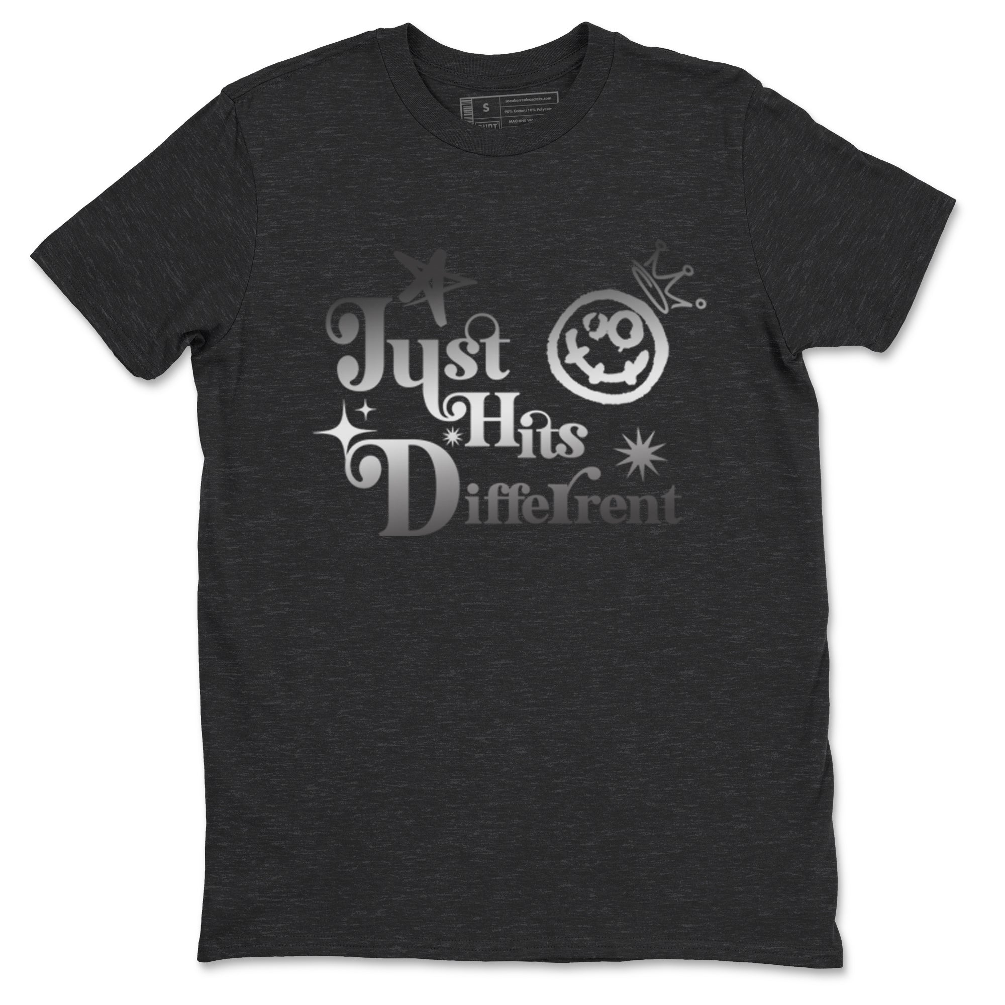 Just Hits Different snkmatch Tees - Air Jordan 4 Black Cat