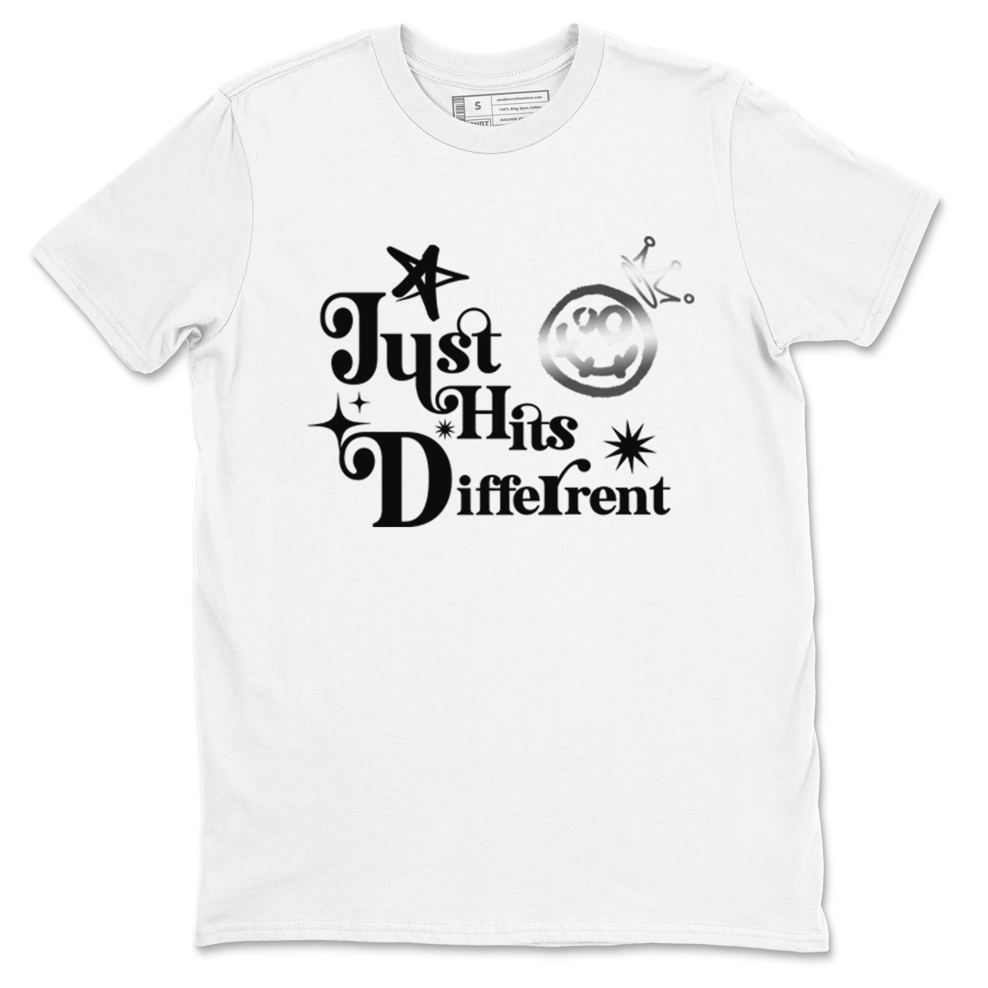 Just Hits Different snkmatch Tees - Air Jordan 4 Black Cat