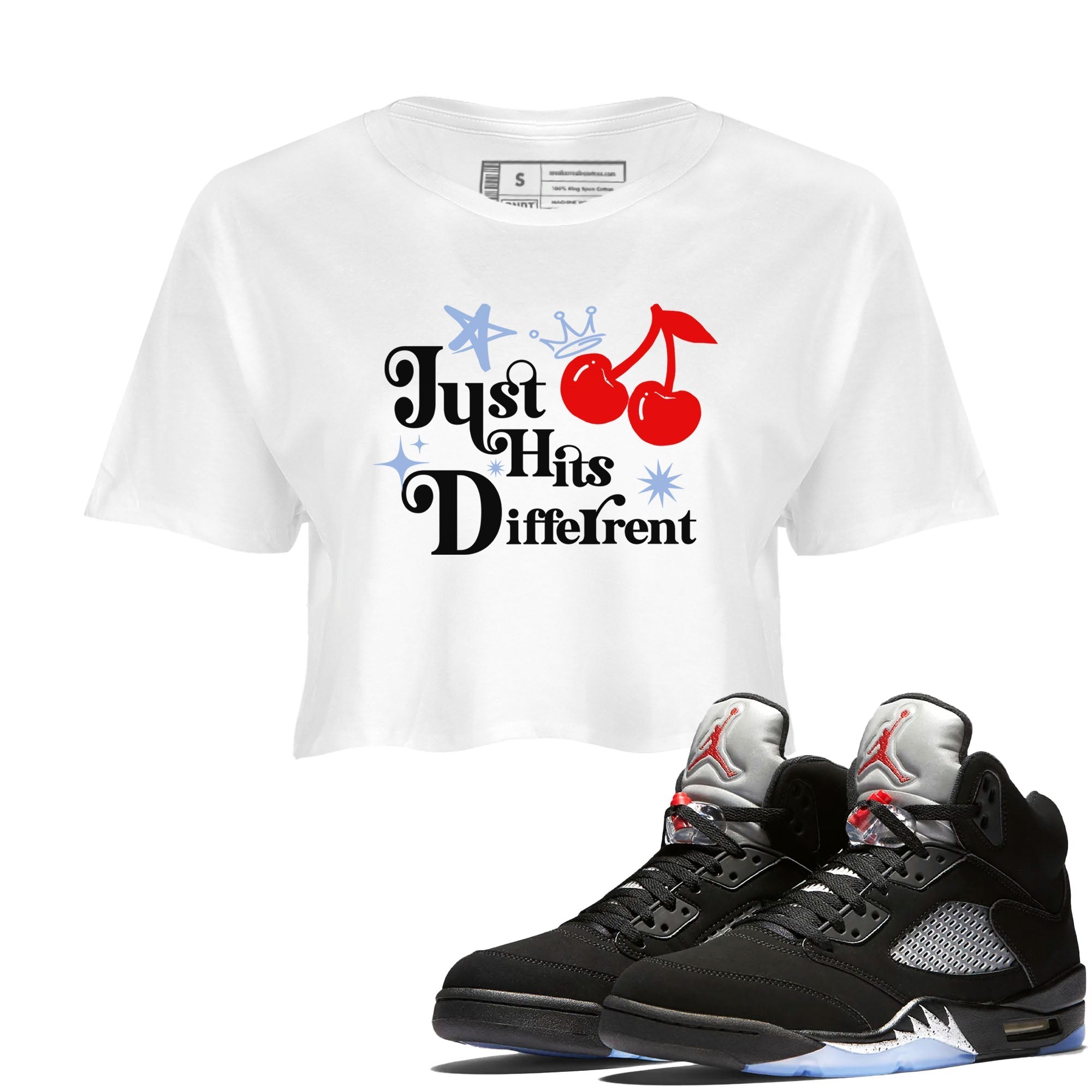 Just Hits Different snkmatch Women's Top - Air Jordan 5 Reimagined