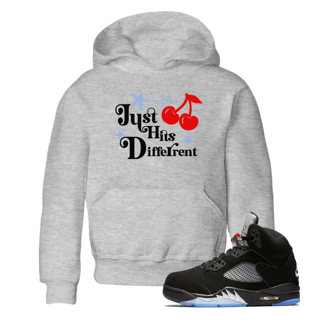 Just Hits Different snkmatch Tees Kids - Air Jordan 5 Reimagined