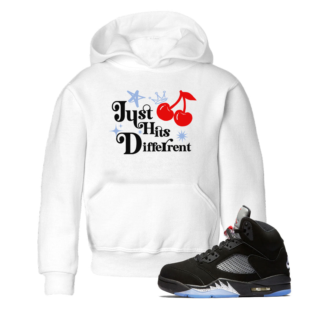 Just Hits Different snkmatch Tees Kids - Air Jordan 5 Reimagined