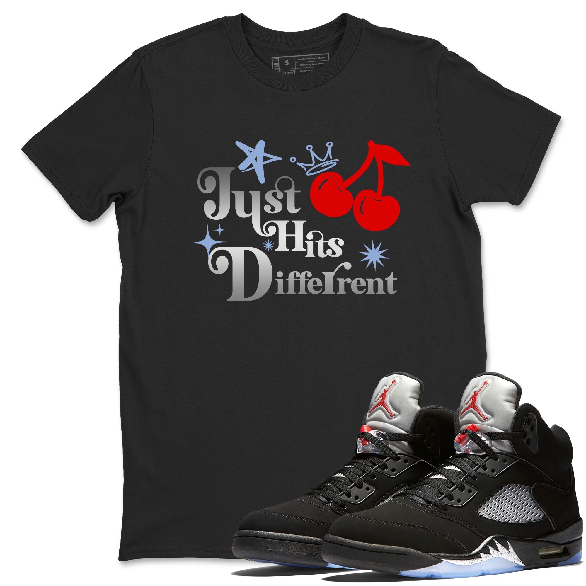 Just Hits Different snkmatch Tees - Air Jordan 5 Reimagined
