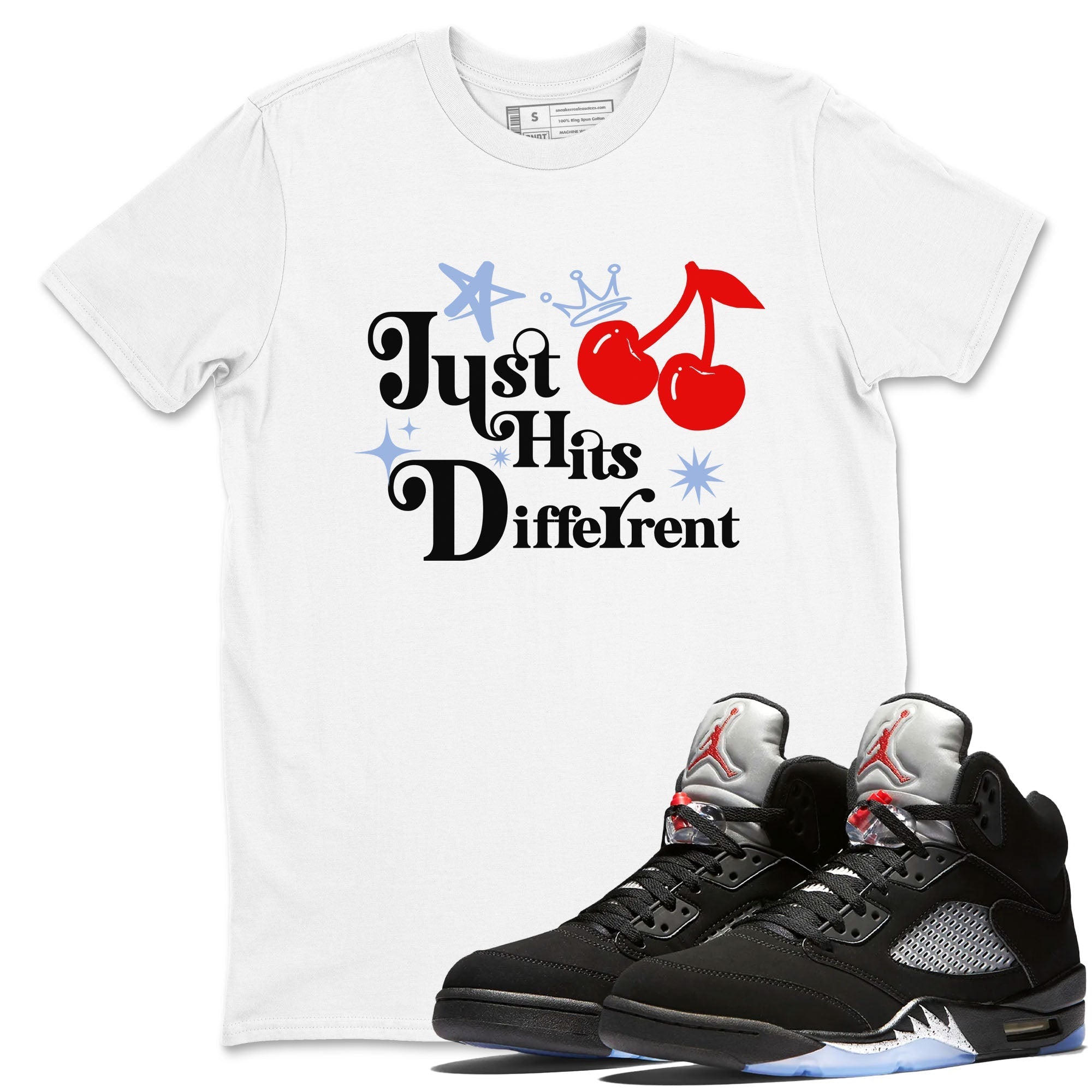 Just Hits Different snkmatch Tees - Air Jordan 5 Reimagined