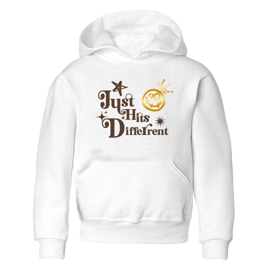 Just Hits Different snkmatch Tees Kids - Air Jordan 5 Golden Ticket