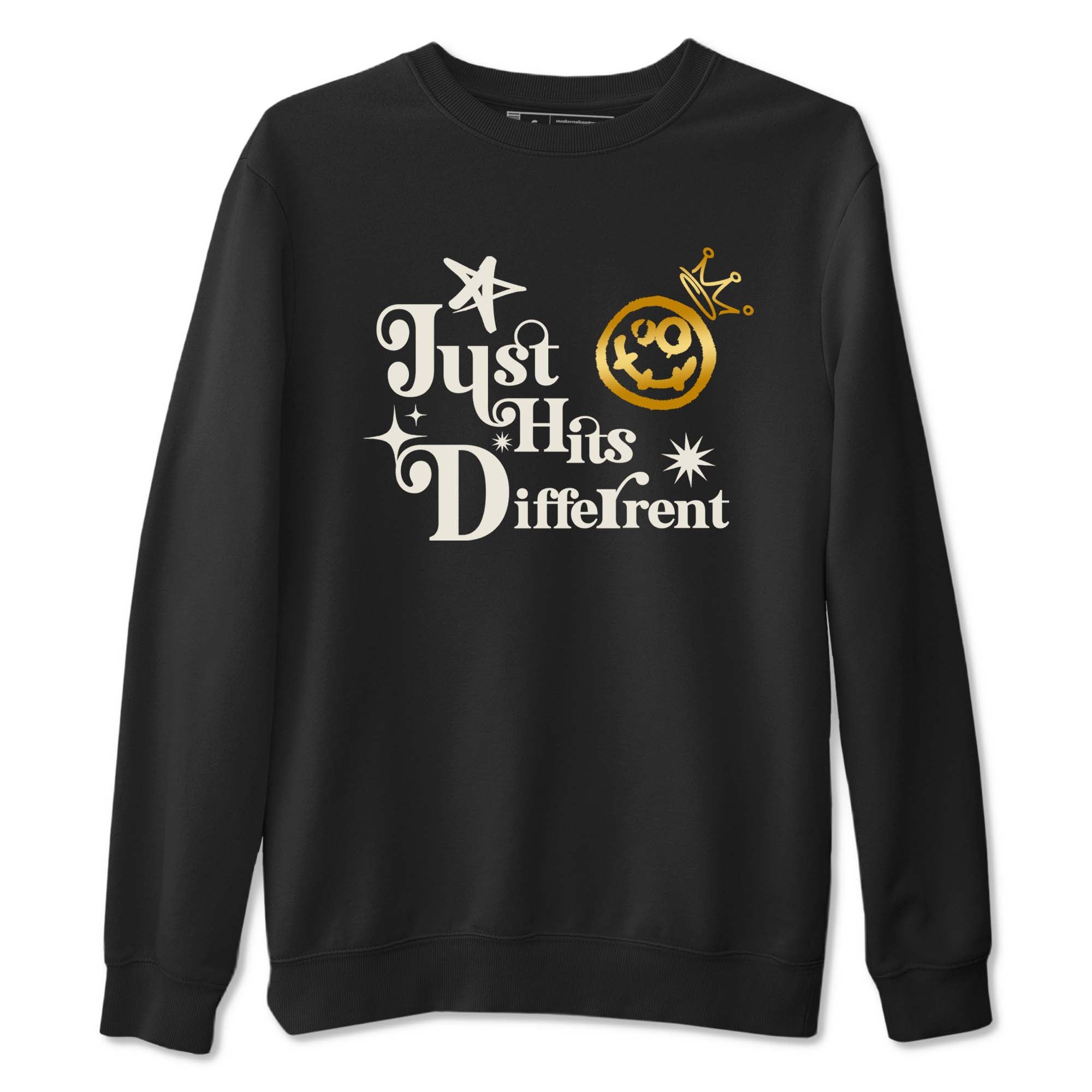 Just Hits Different snkmatch Tees - Air Jordan 5 Golden Ticket