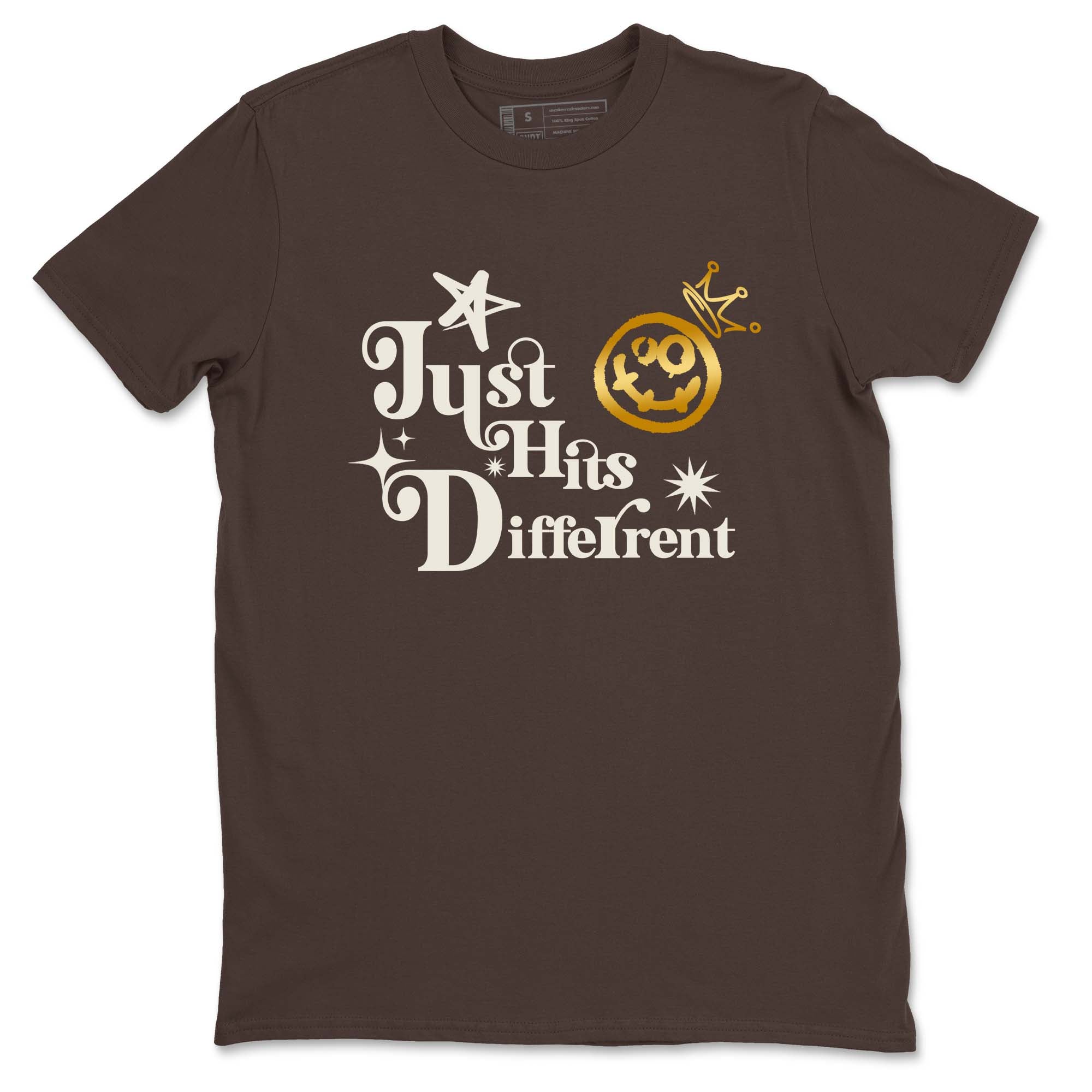 Just Hits Different snkmatch Tees - Air Jordan 5 Golden Ticket