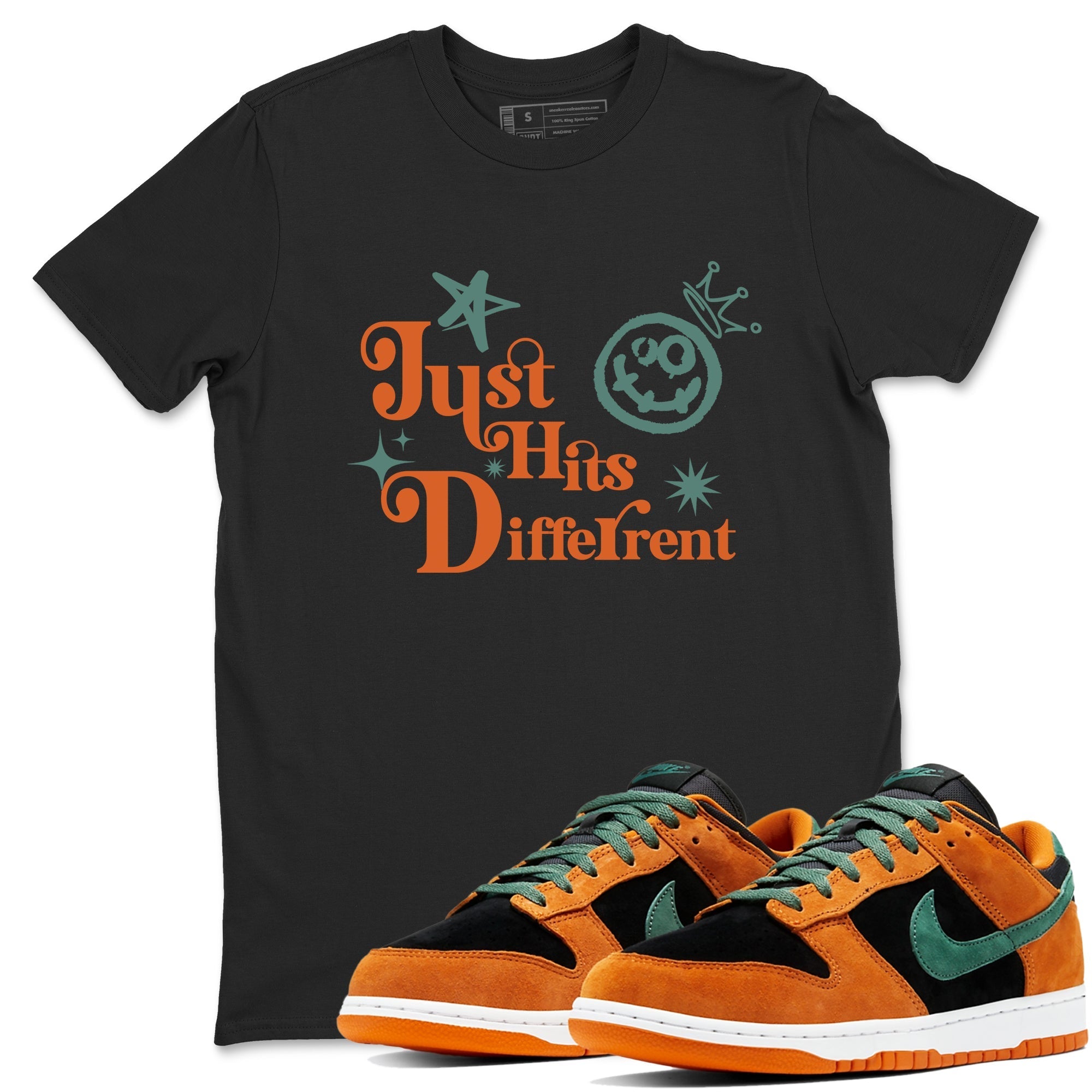 Just Hits Different snkmatch Tees - Dunk Ceramic