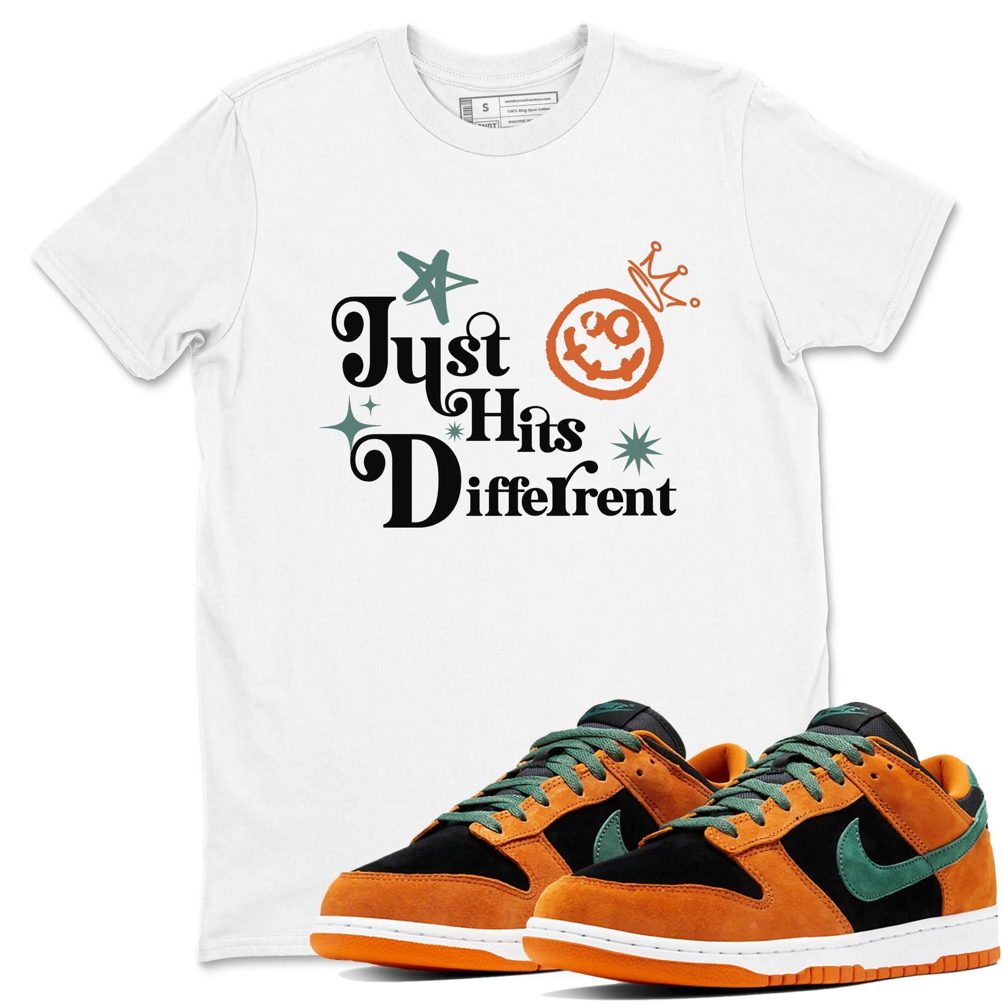 Just Hits Different snkmatch Tees - Dunk Ceramic