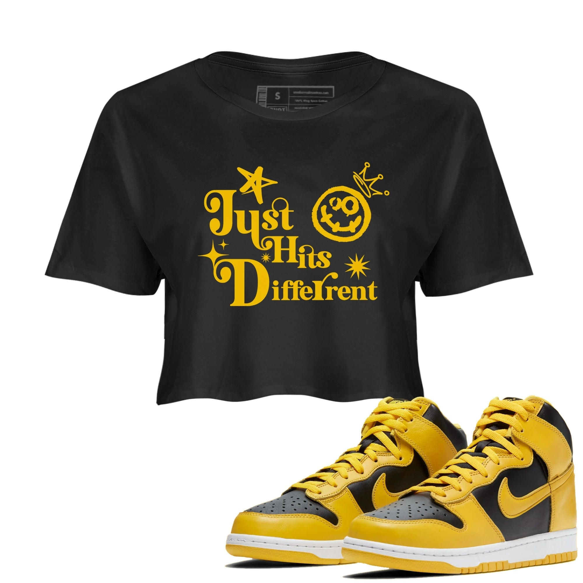 Just Hits Different snkmatch Women's Top - Dunk High Pollen