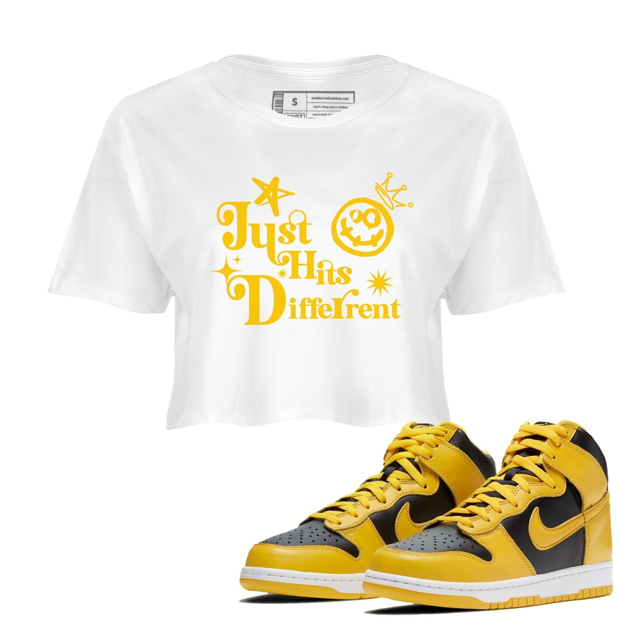 Just Hits Different snkmatch Women's Top - Dunk High Pollen