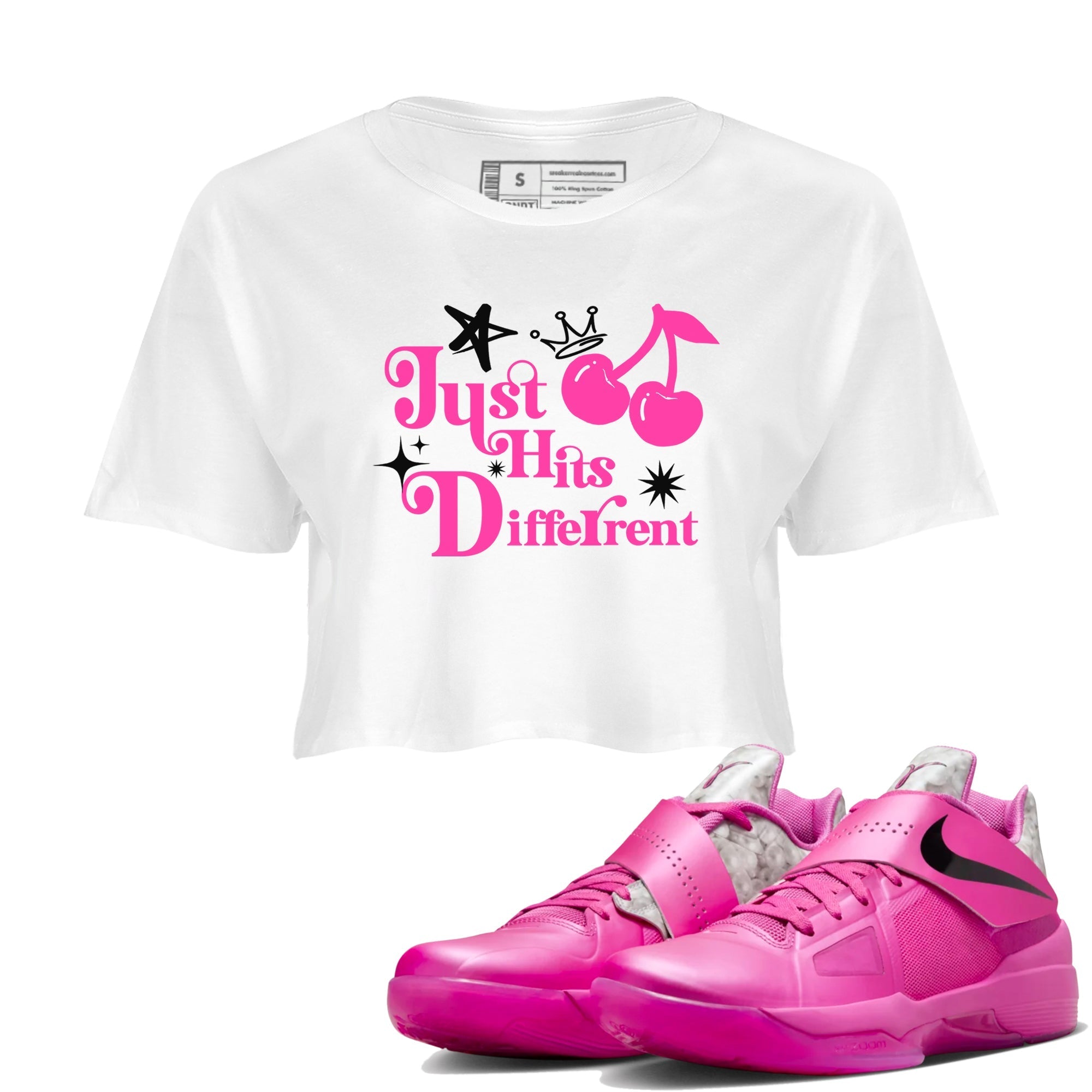 Just Hits Different snkmatch Women's Top - Nike KD 4 Aunt Pearl