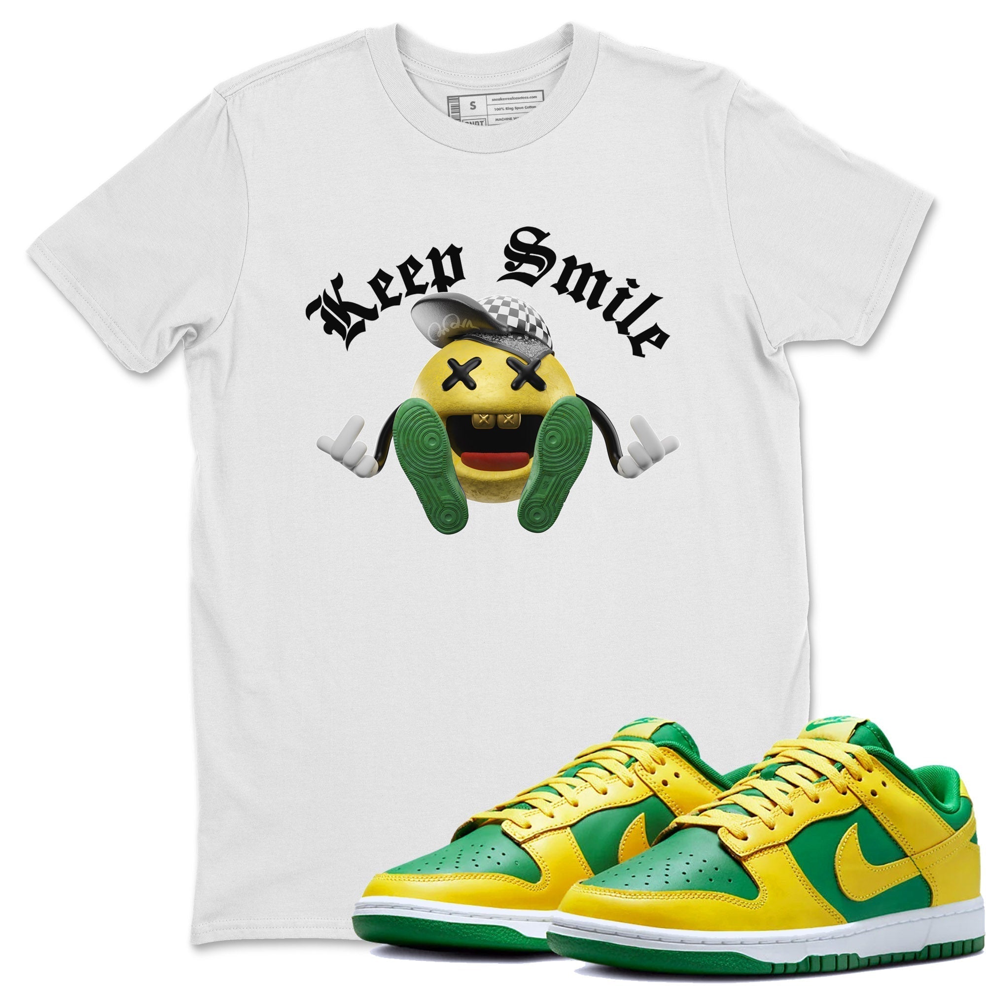 Keep Smiling Unisex Tops - Dunk Reverse Brazil