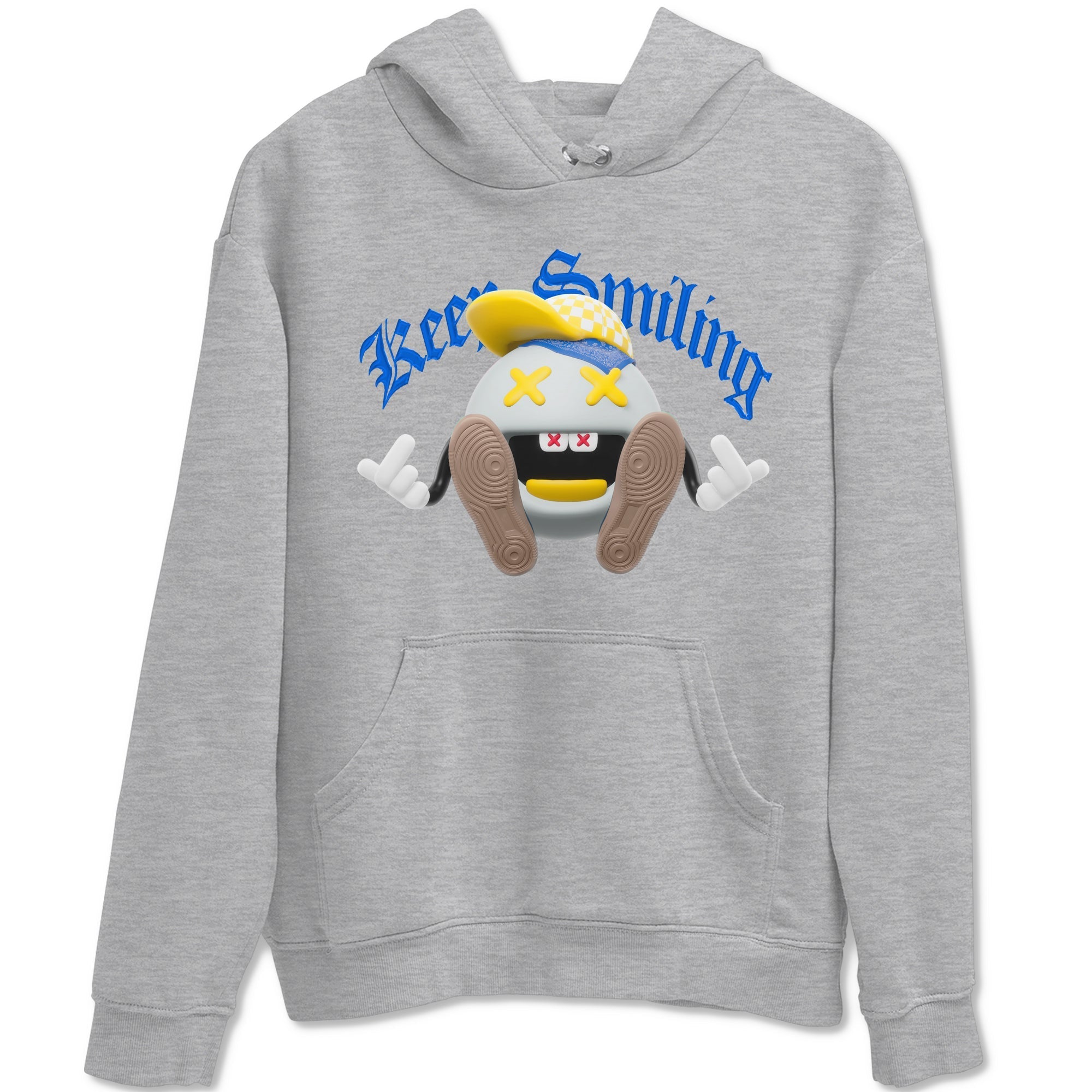 Keep Smiling snkmatch Tees - Air Jordan 1 Travis Scott Canary