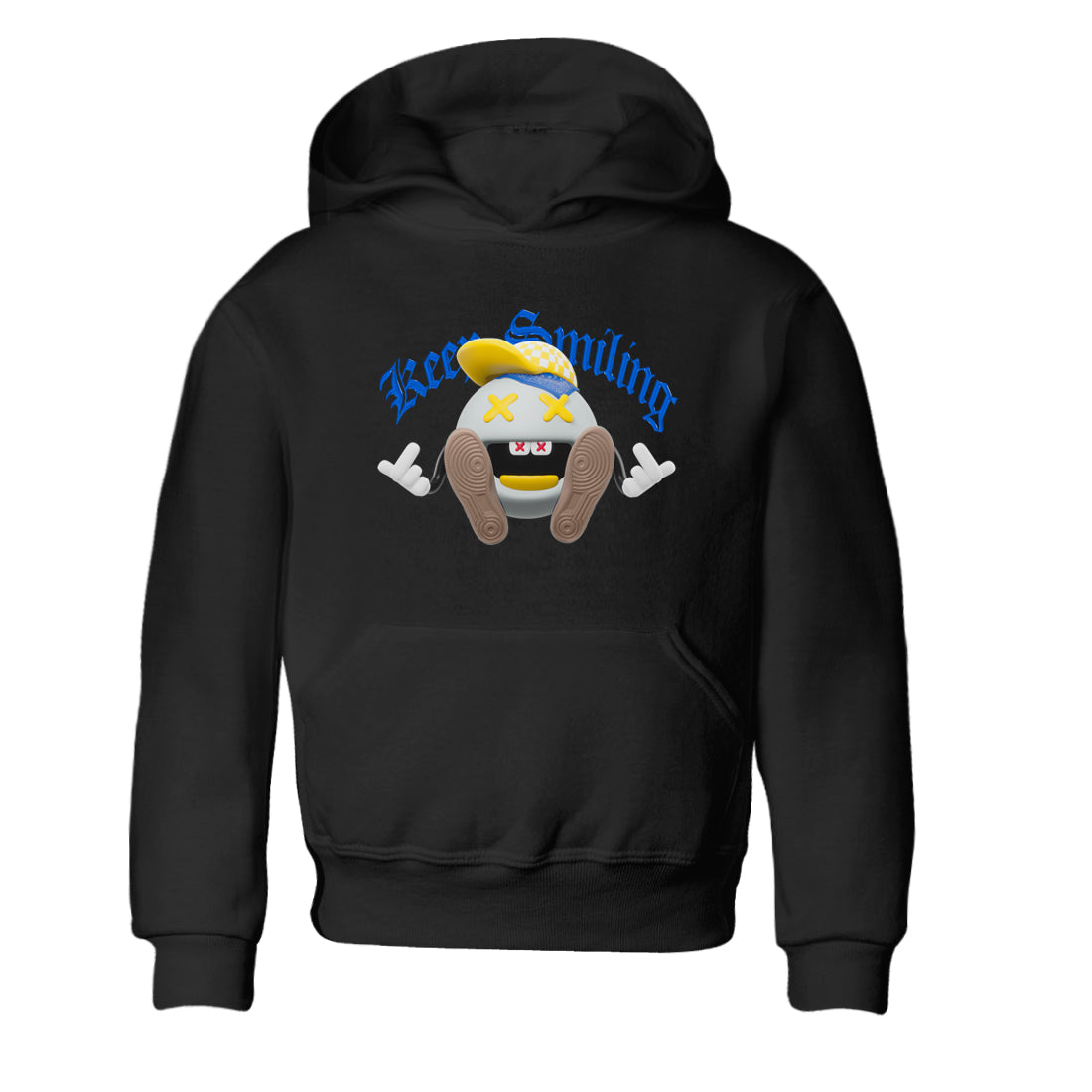 Keep Smiling snkmatch Tees Kids - Air Jordan 1 Travis Scott Canary