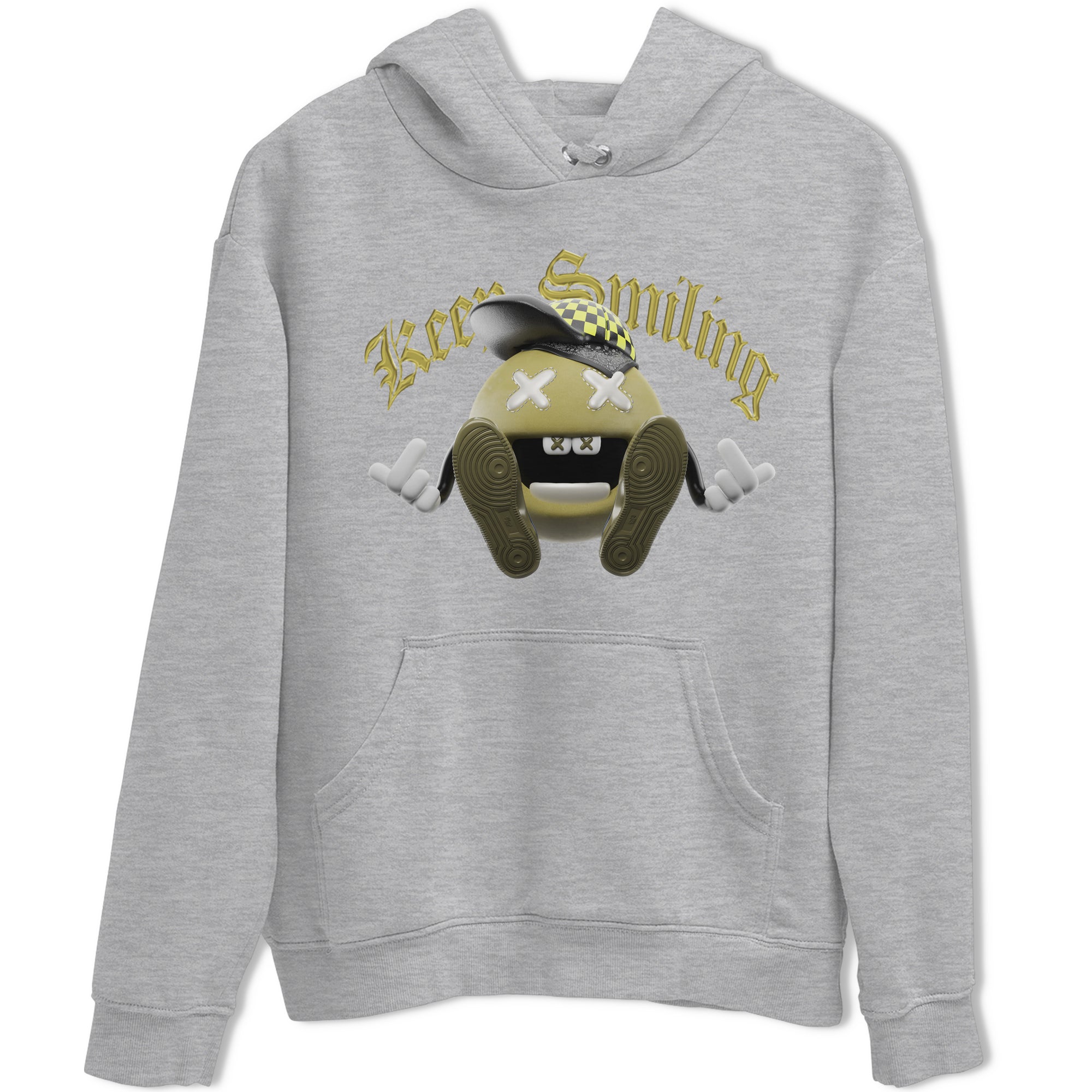 Keep Smiling snkmatch Tee - Air Jordan 1 Travis Scott Golf
