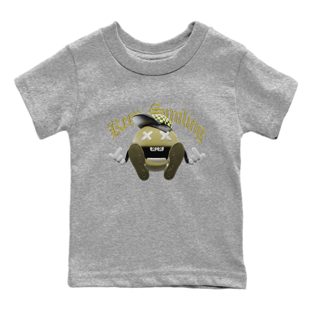 Keep Smiling snkmatch Tee Kids - Air Jordan 1 Travis Scott Golf