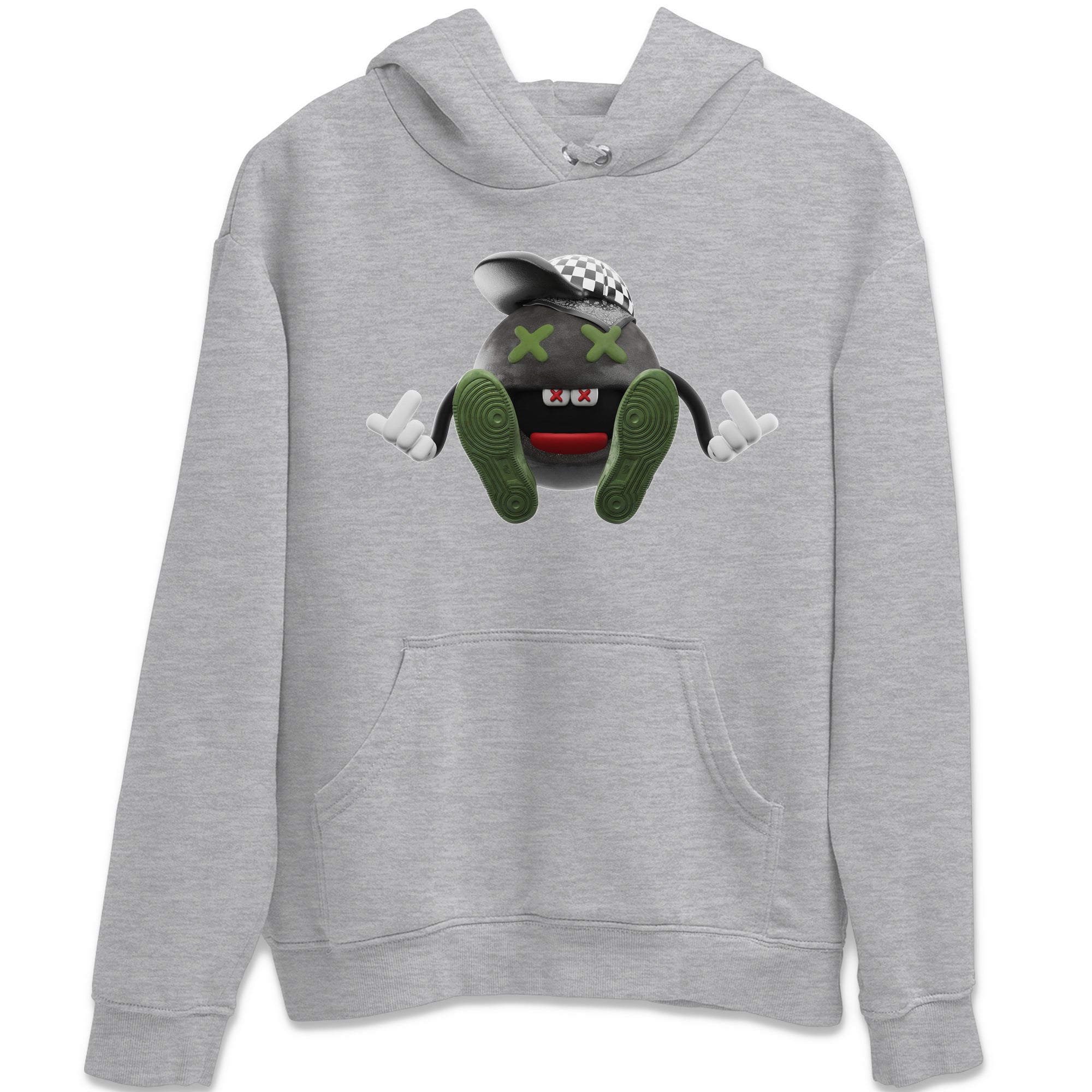 Keep Smiling Unisex Tops - Air Jordan 1 Travis Scott Olive