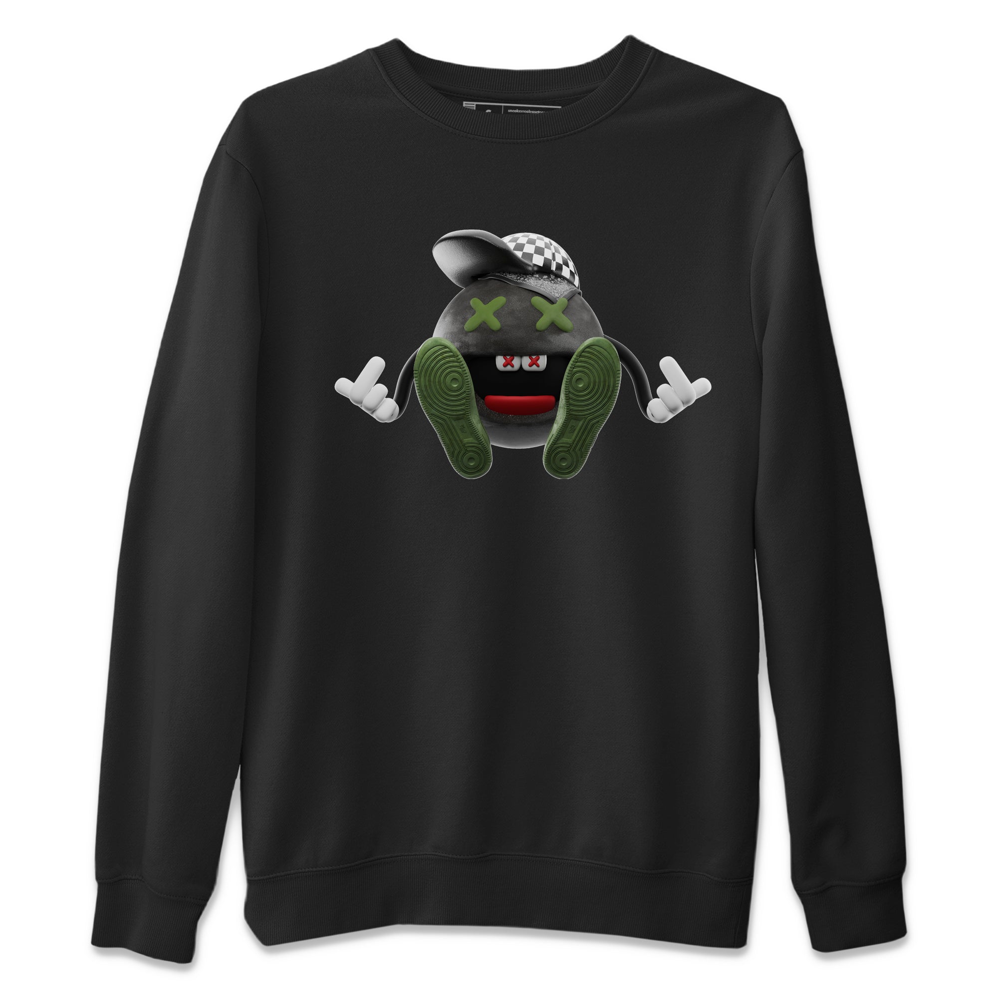 Keep Smiling Unisex Tops - Air Jordan 1 Travis Scott Olive