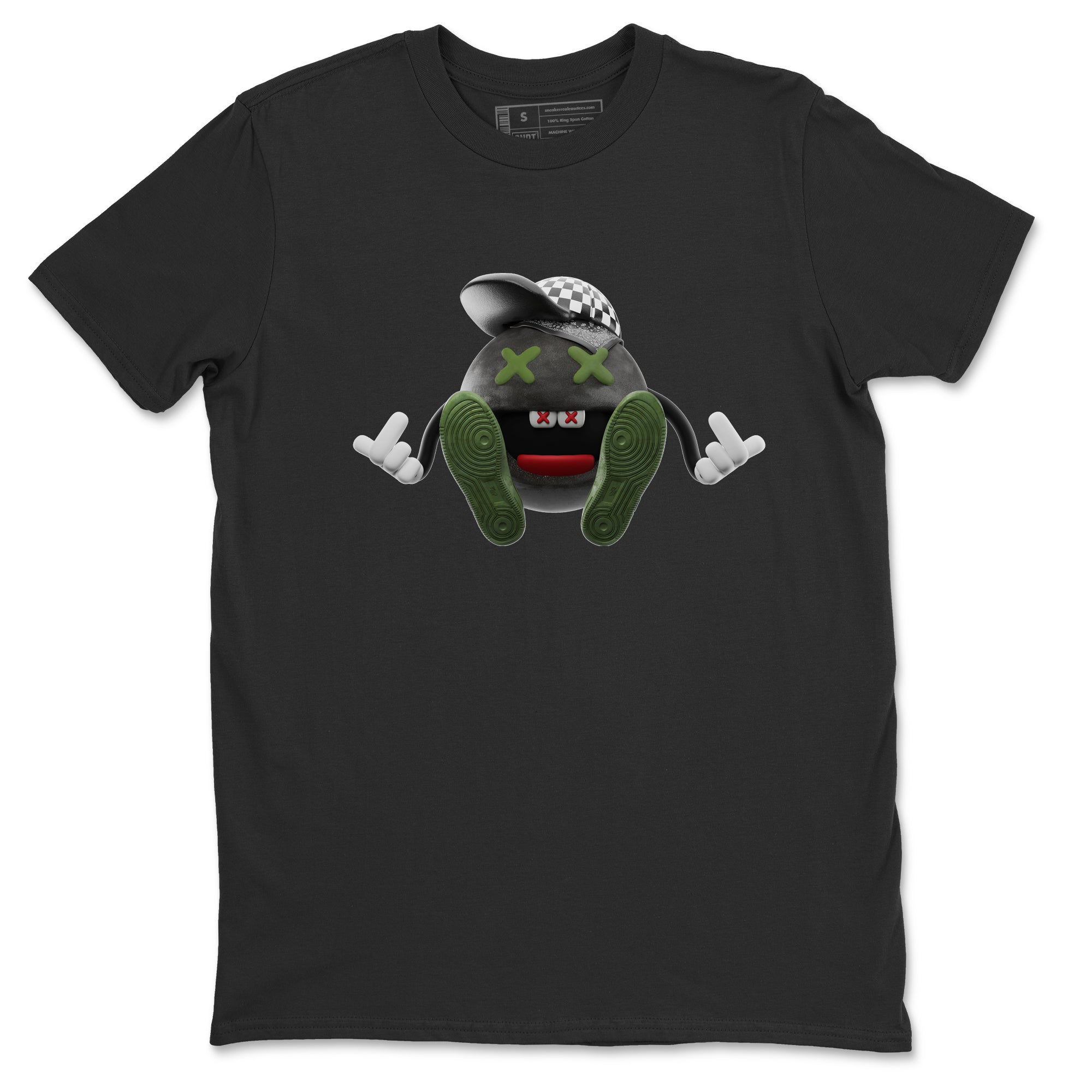 Keep Smiling Unisex Tops - Air Jordan 1 Travis Scott Olive