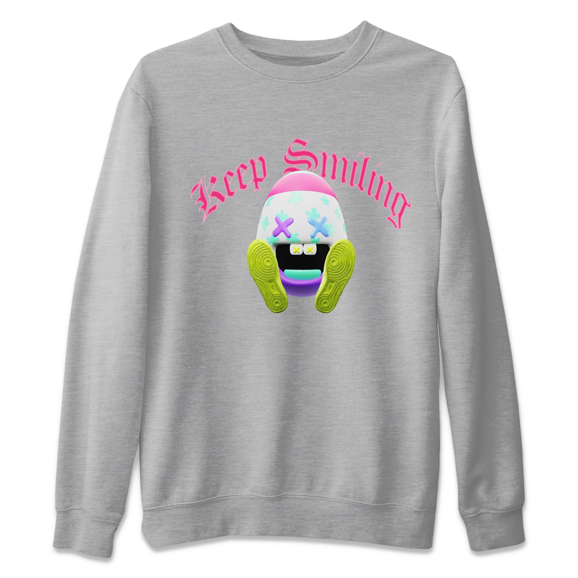 Keep Smiling Unisex Tops - Dunk Easter Candy