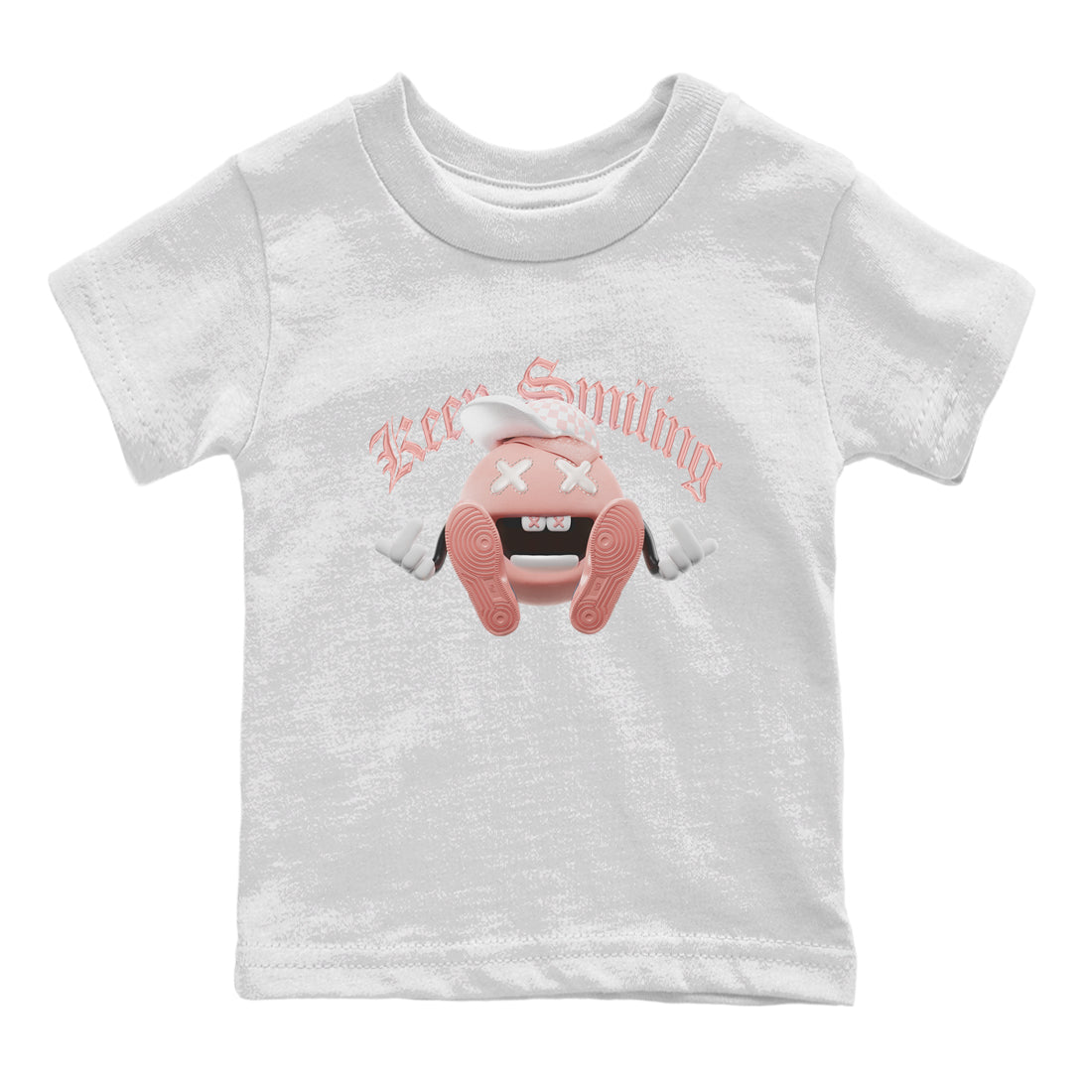 Keep Smiling snkmatch Tee Kids - Dunk Rose Whisper