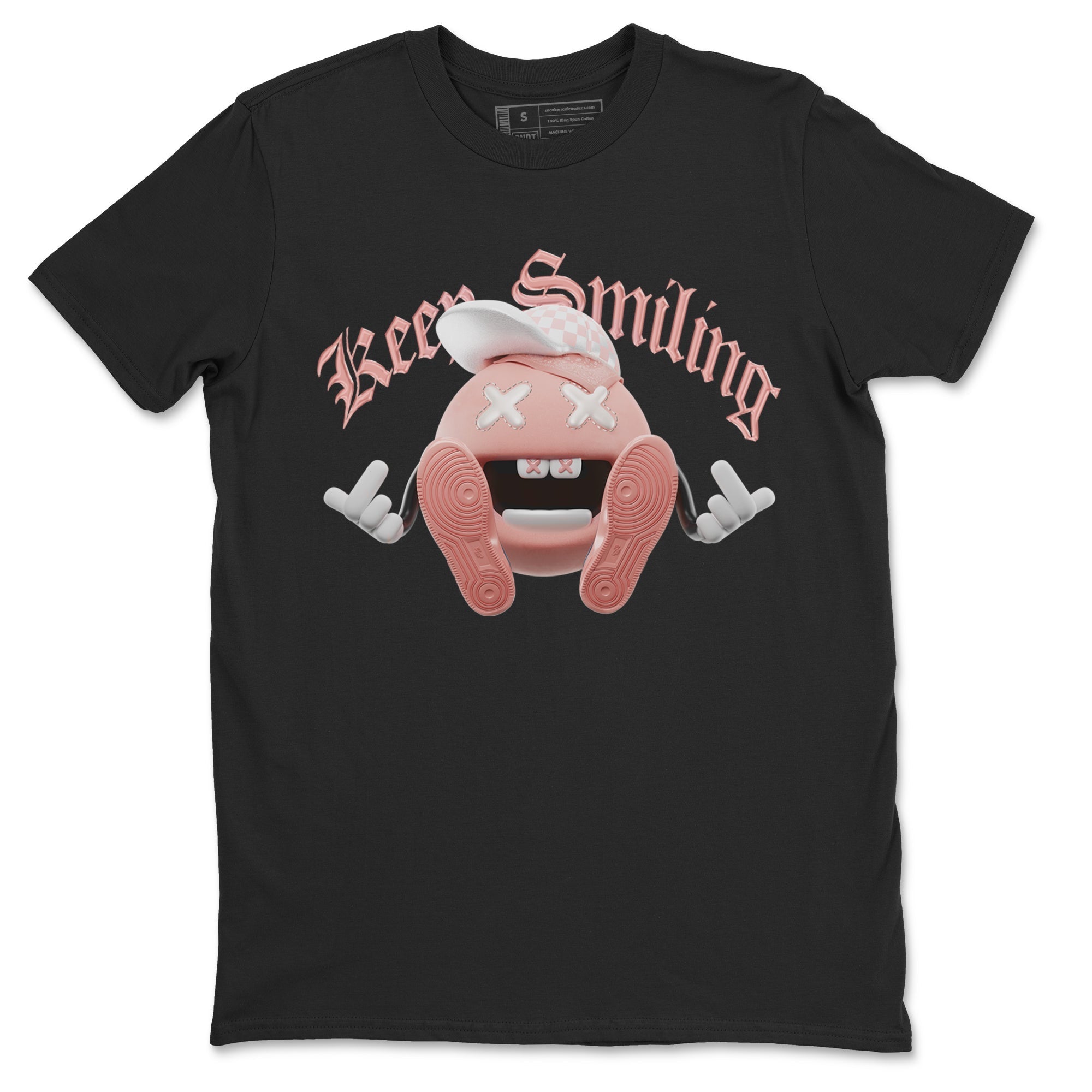Keep Smiling snkmatch Tee - Dunk Rose Whisper
