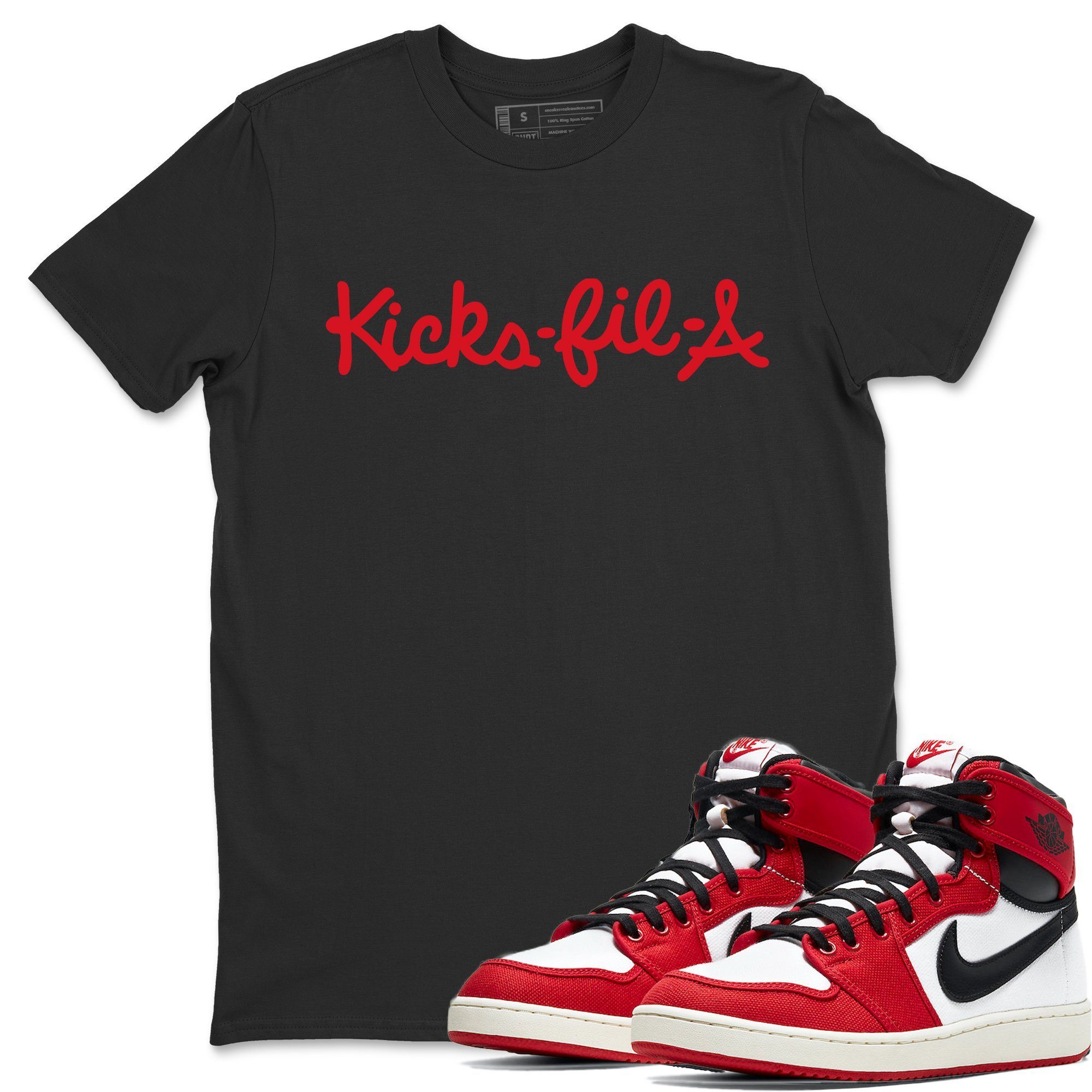 Kick Fil A Unisex Tops - Air Jordan 1 Chicago