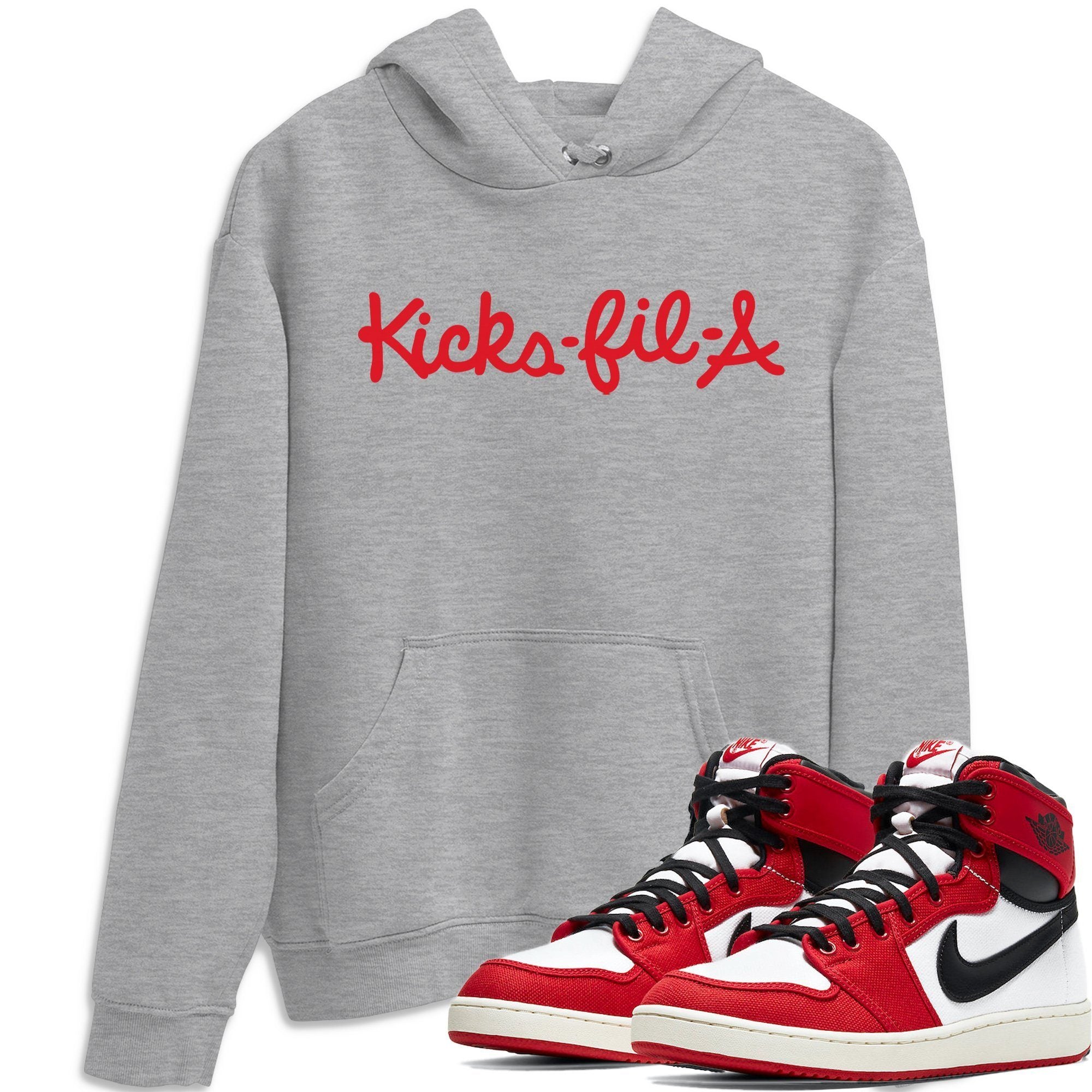 Kick Fil A Unisex Tops - Air Jordan 1 Chicago