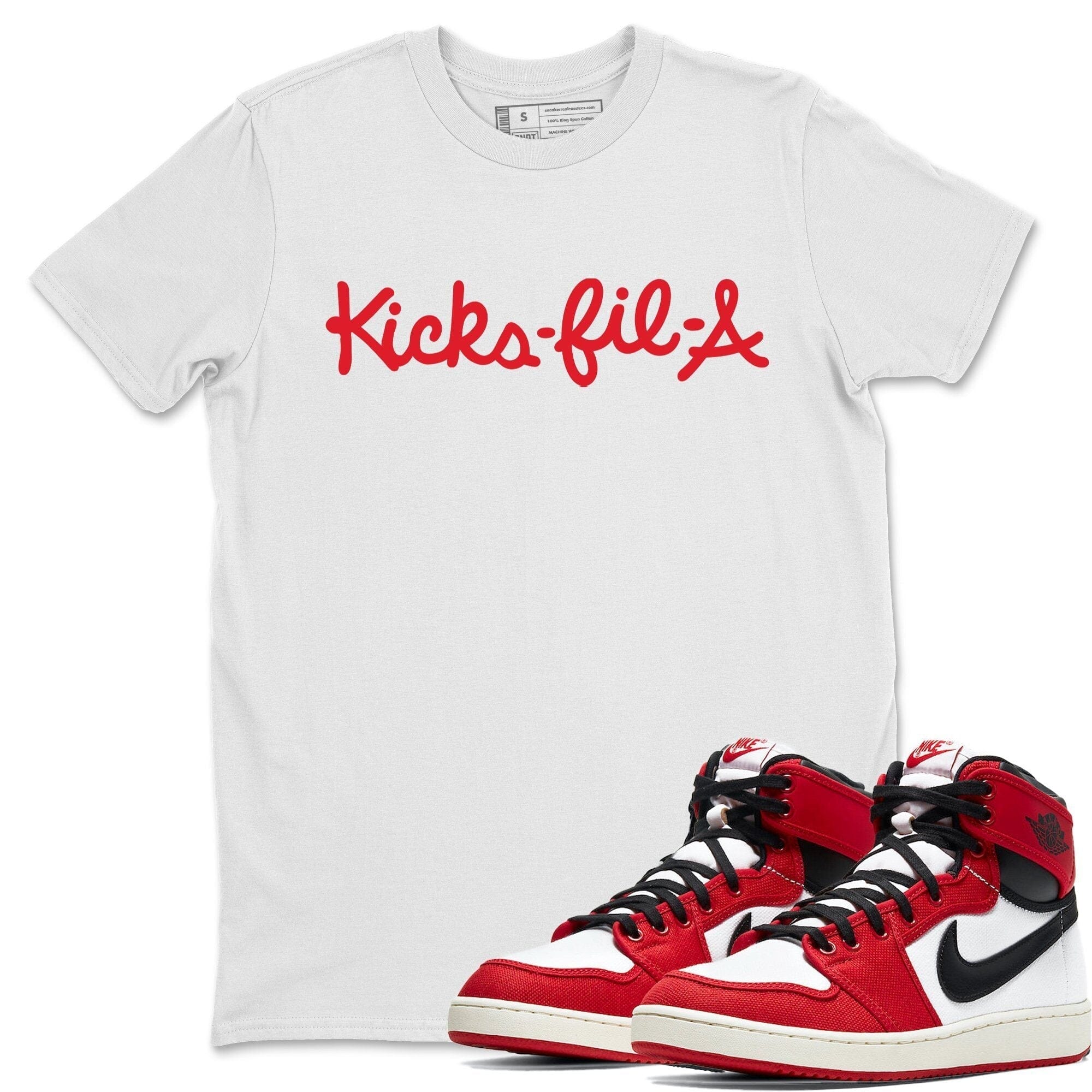 Kick Fil A Unisex Tops - Air Jordan 1 Chicago