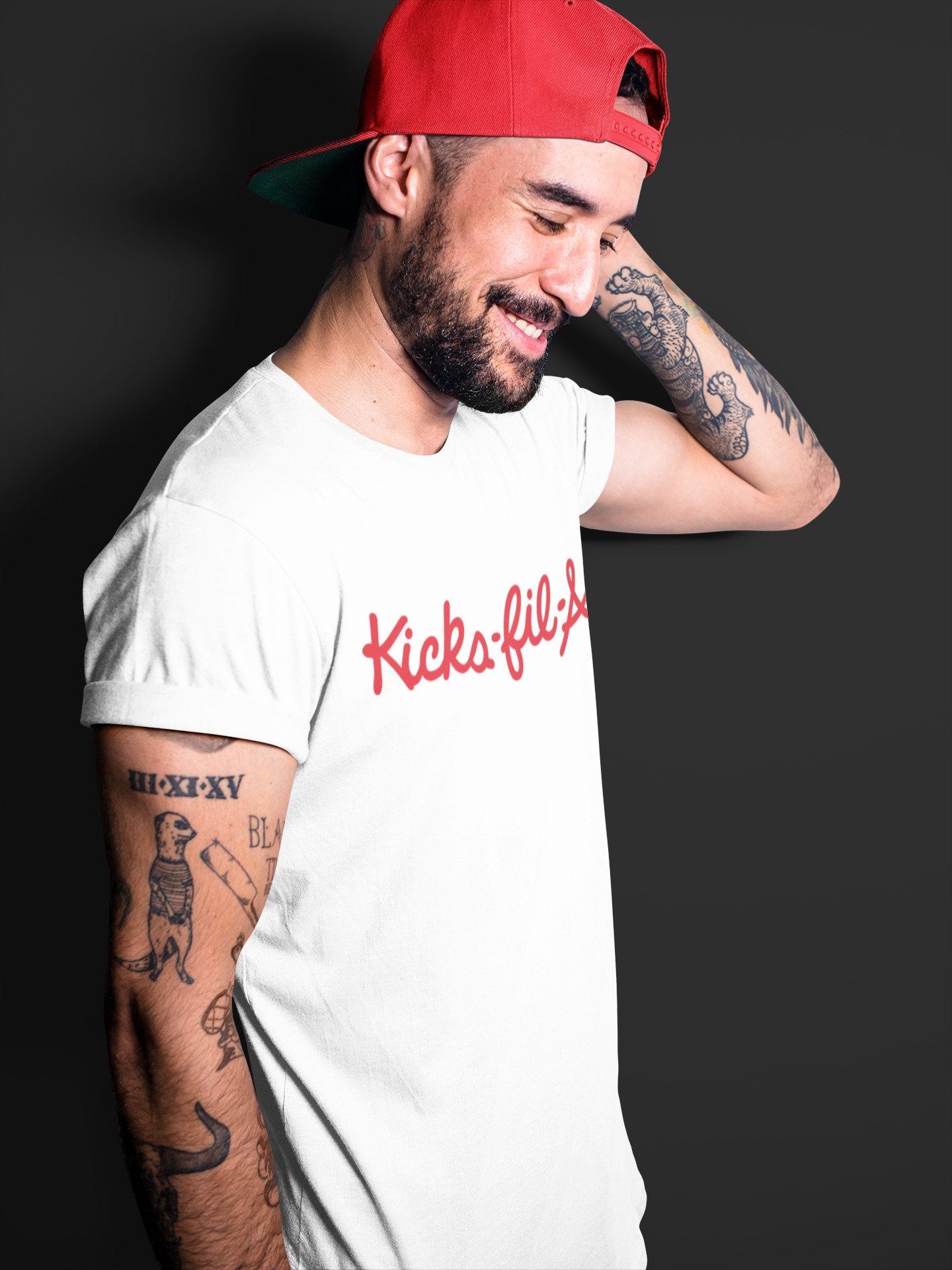Kick Fil A Unisex Tops - Air Jordan 1 Chicago